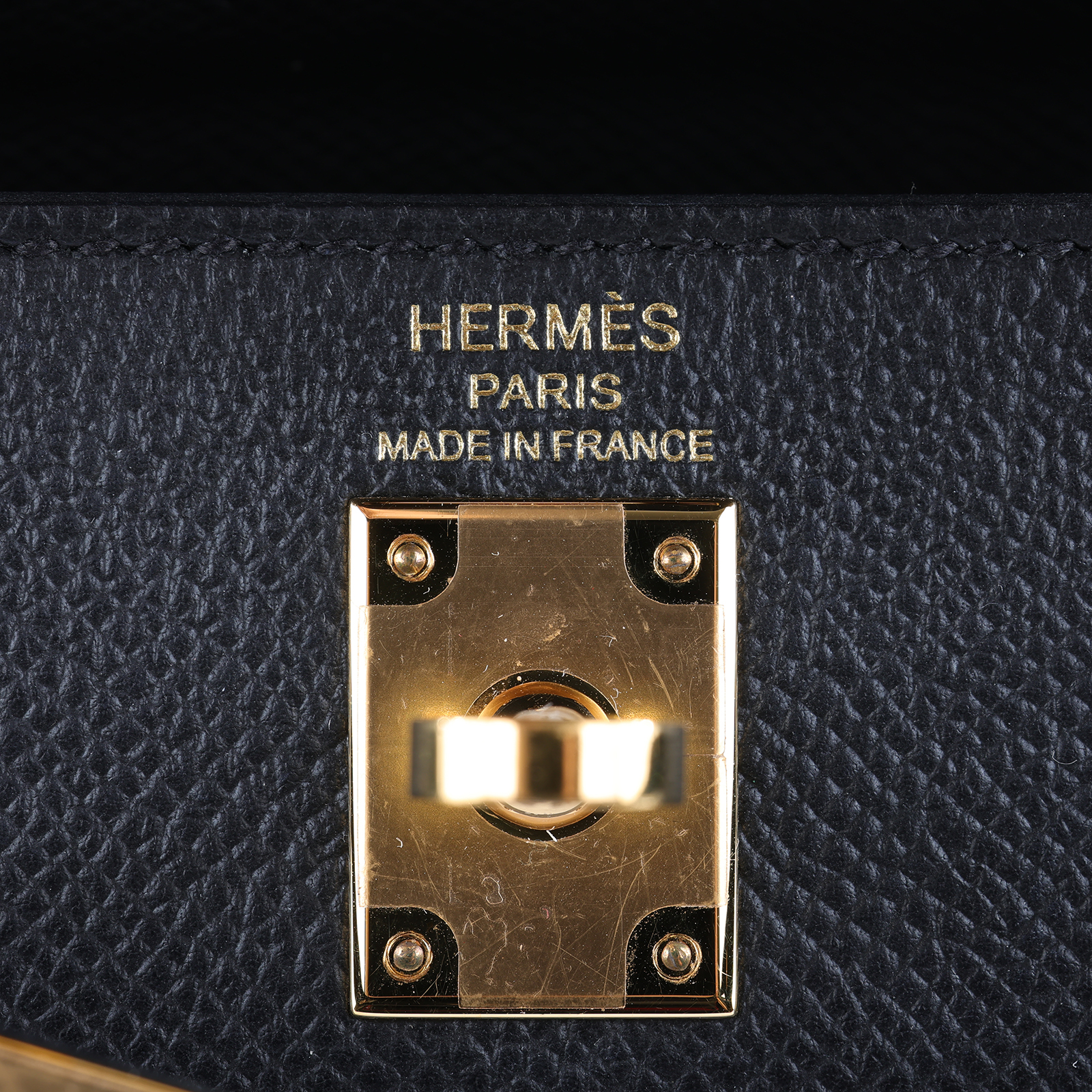 愛馬仕 Hermes Kelly II Sellier 凱莉包 25 黑色 金色五金 H038416CC89 W刻 WTC272UG H038416CC  原廠盒子/防塵袋/購買證明/鎖組/背帶