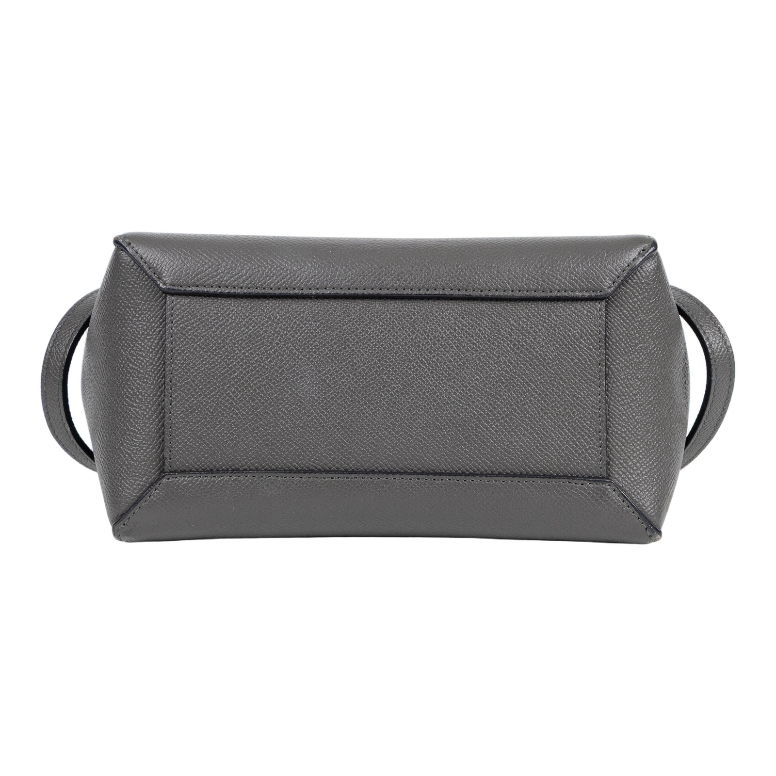 思琳 CELINE 珠地小牛皮 袖珍型 Belt 手袋 189003ZVA 灰NANO BELT 2WAY 防塵袋/背帶