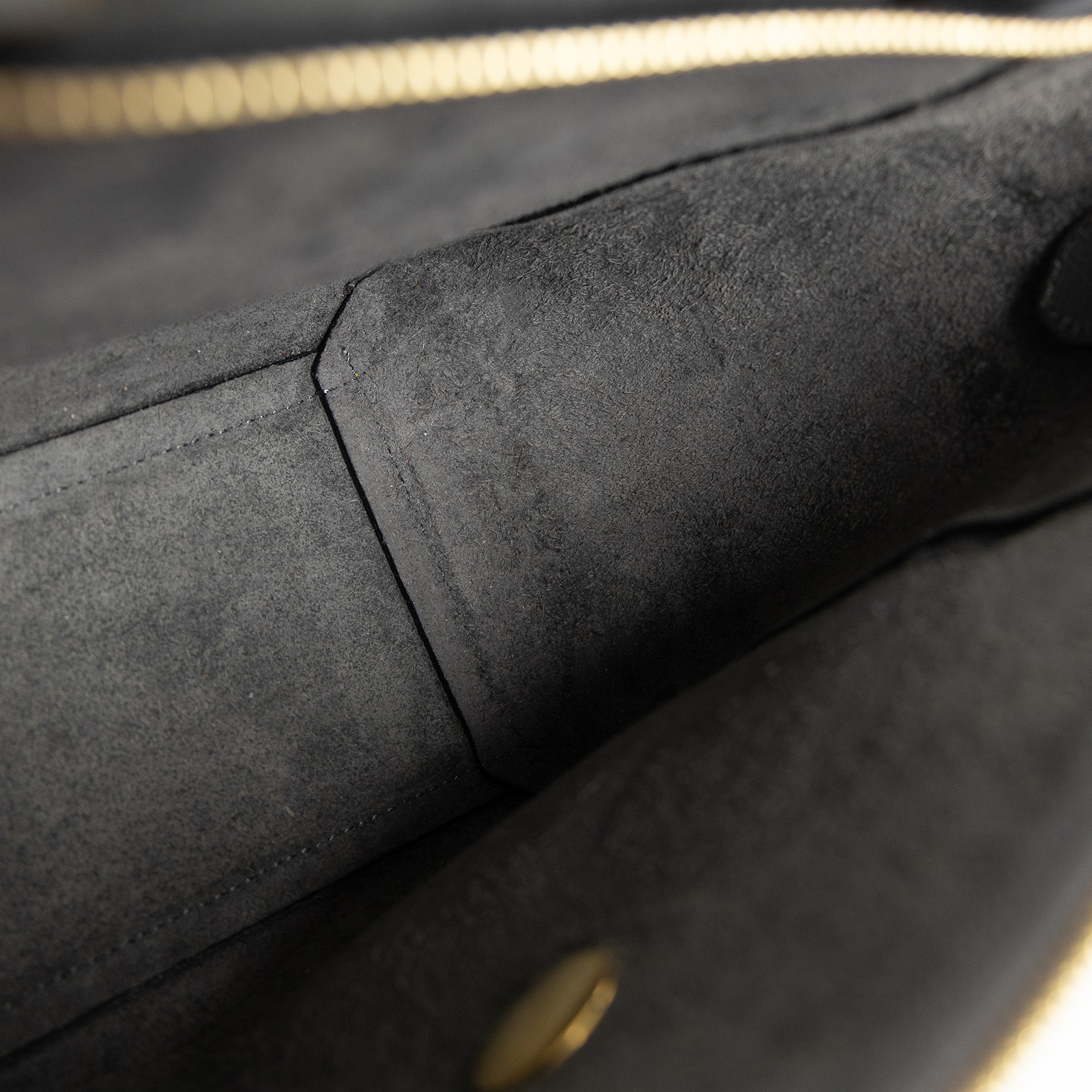 思琳 CELINE 珠地小牛皮 袖珍型 Belt 手袋 189003ZVA 灰NANO BELT 2WAY 防塵袋/背帶