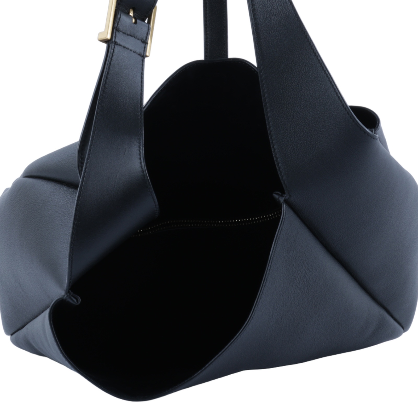 聖羅蘭 YSL SAINT LAURENT LE 5 À 7 滑面皮革 柔軟 大型 手袋 手提 肩背包 753837AAAUQ  防塵袋/購買證明