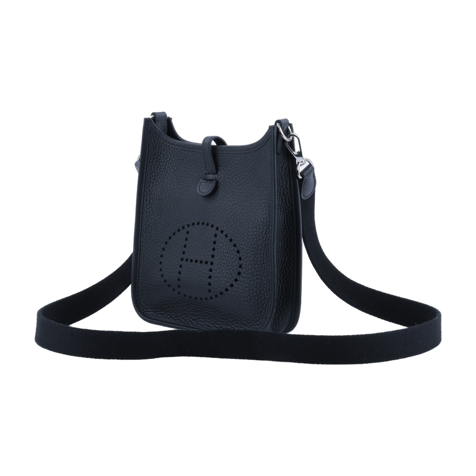 愛馬仕 Hermes Evelyne 16 Amazone bag 伊芙琳包 黑色 銀色五金 H069426CK89 K MP 008 BC H069426CK  原廠盒子/防塵袋
