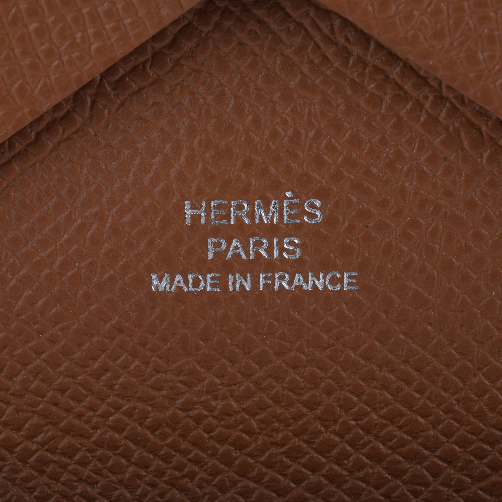 愛馬仕 Hermes Calvi Duo 卡包 CALD B FM 004 PM B刻 金棕 CALVI DUO 原廠盒子