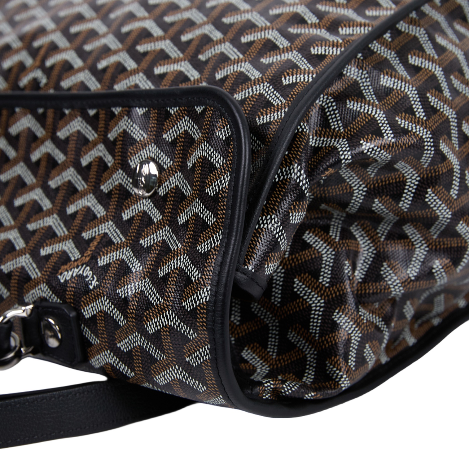 高雅德 GOYARD Saint Leger MM 背包 STLEGEMMLTY 黑SAINT LEGER翻蓋後背包 無附屬品