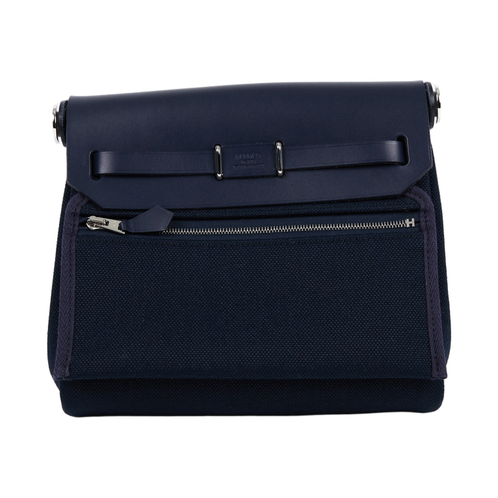 愛馬仕 Hermes Herbag Zip 20 HER20 G刻 G刻 深藍HERBAG20 原廠盒子/防塵袋