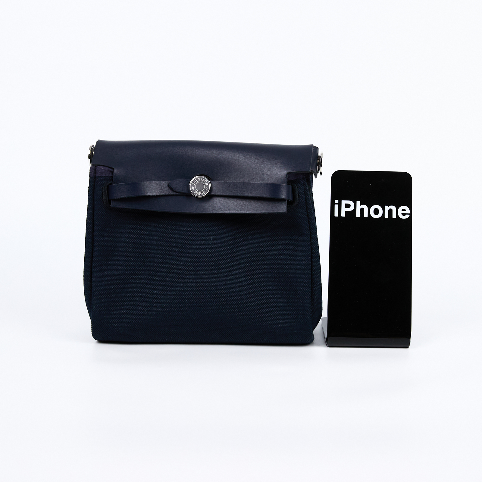 愛馬仕 Hermes Herbag Zip 20 HER20 G刻 G刻 深藍HERBAG20 原廠盒子/防塵袋