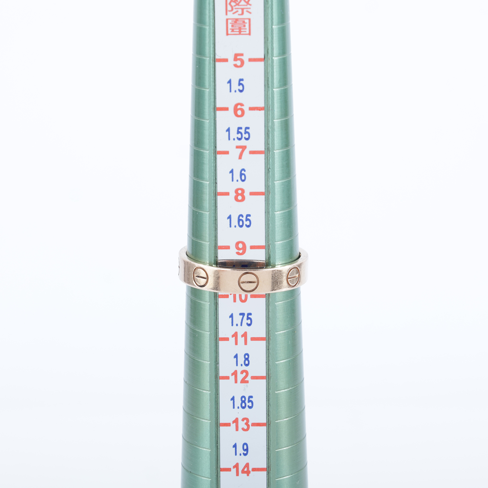 卡地亞 CARTIER Love 戒指 小型款 B4085250 RG LOVE戒指 #50 原廠盒子/證書