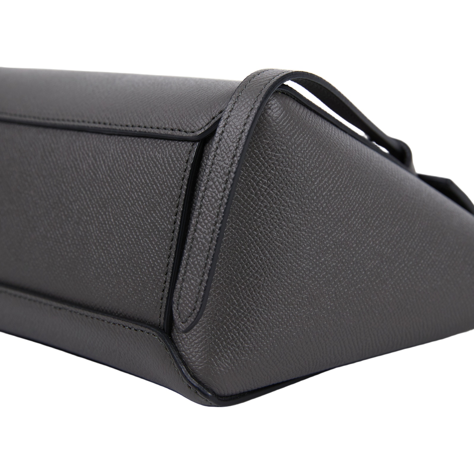 思琳 CELINE 珠地小牛皮 袖珍型 Belt 手袋 189003ZVA 灰鯰魚包BELT NANO 背帶/原廠盒子/防塵袋/購買證明