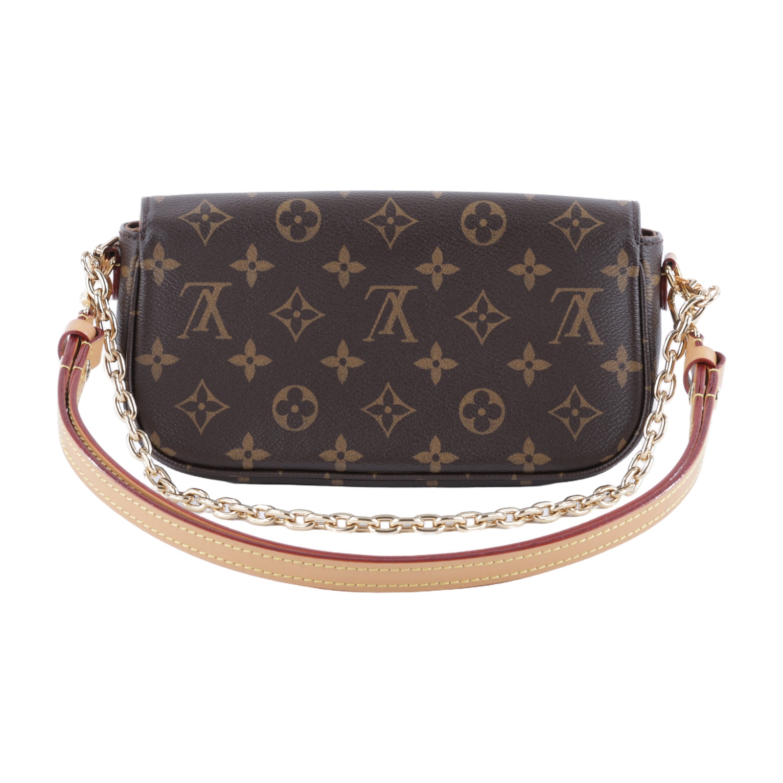 路易威登 LOUIS VUITTON Wallet on Chain Ivy 麻將包 手提 腋下單肩包 M81911 晶片款  原廠盒子/防塵袋/購買證明正本/背帶2