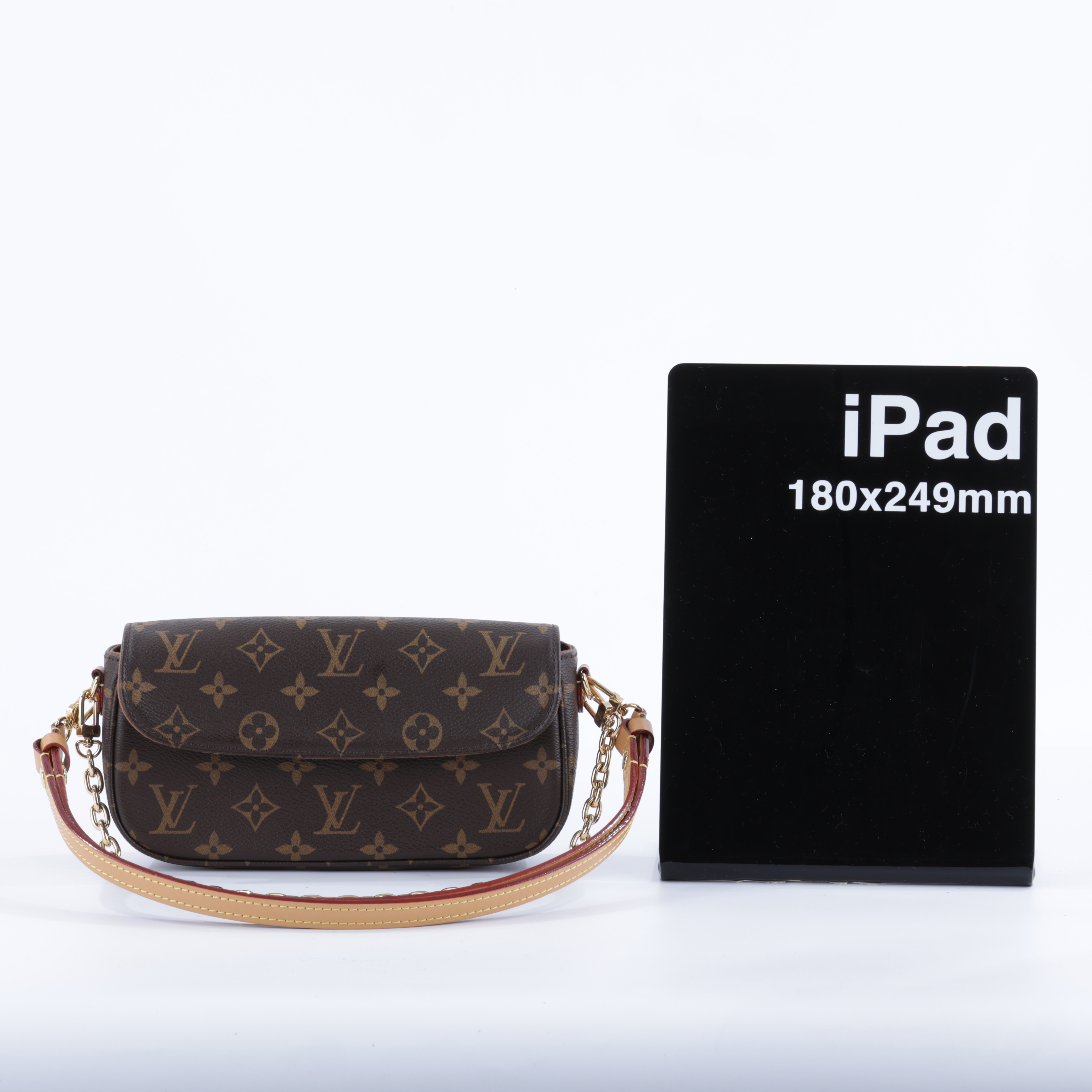 路易威登 LOUIS VUITTON Wallet on Chain Ivy 麻將包 手提 腋下單肩包 M81911 晶片款  原廠盒子/防塵袋/購買證明正本/背帶2
