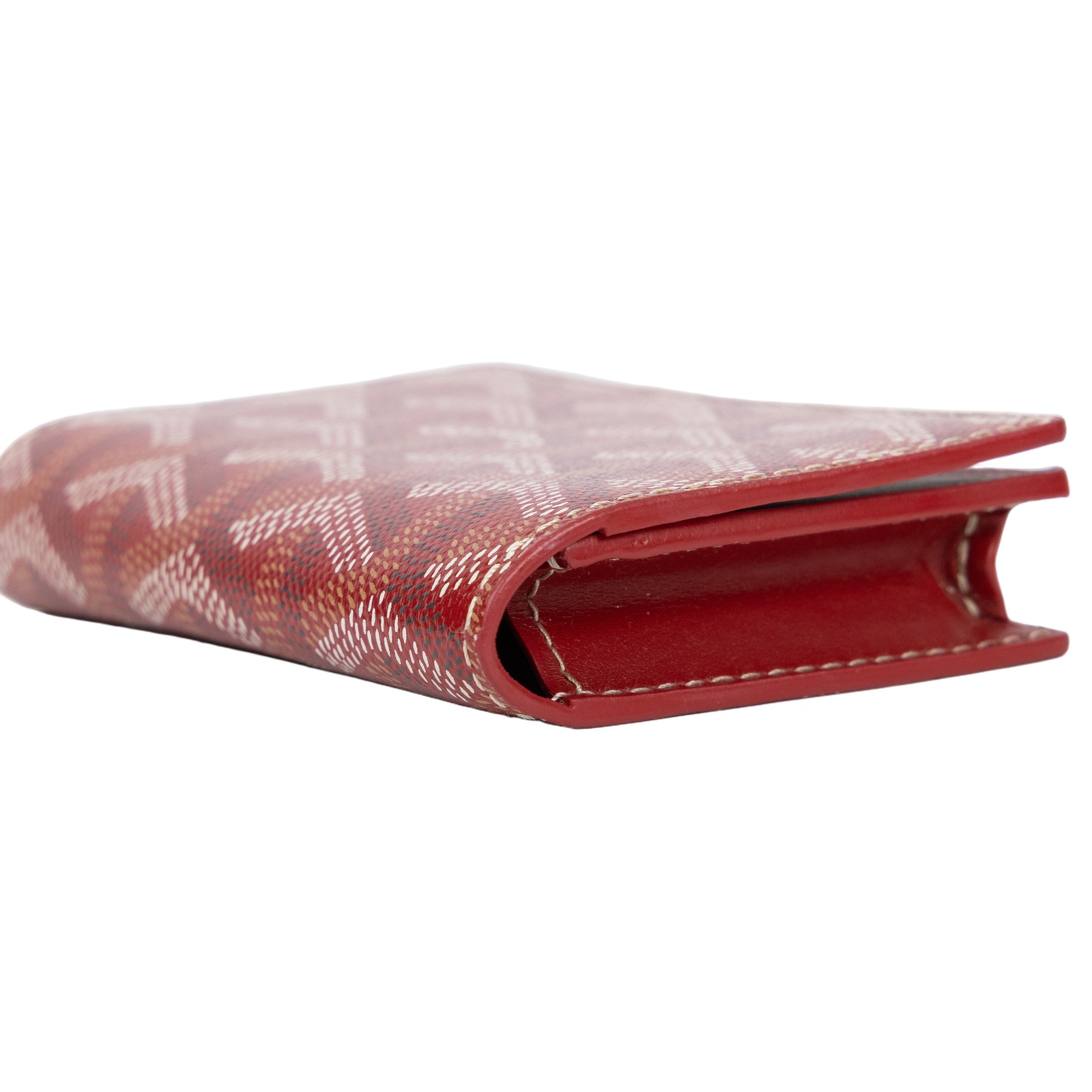 高雅德 GOYARD Malesherbes Card Wallet 卡夾 MALESHPMLTY 紅Malesherbes卡片夾 原廠盒子