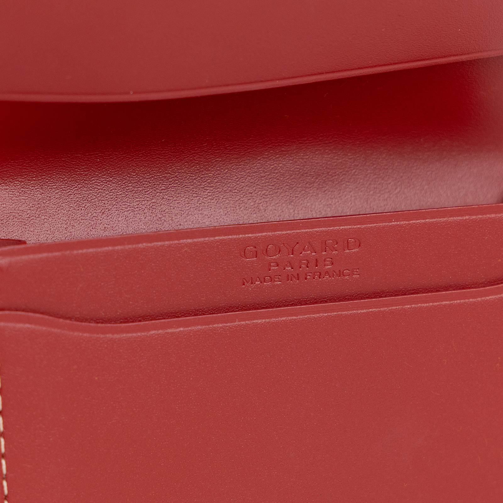 高雅德 GOYARD Malesherbes Card Wallet 卡夾 MALESHPMLTY 紅Malesherbes卡片夾 原廠盒子