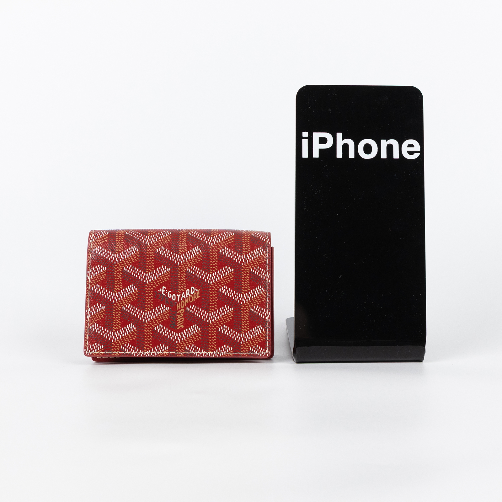 高雅德 GOYARD Malesherbes Card Wallet 卡夾 MALESHPMLTY 紅Malesherbes卡片夾 原廠盒子