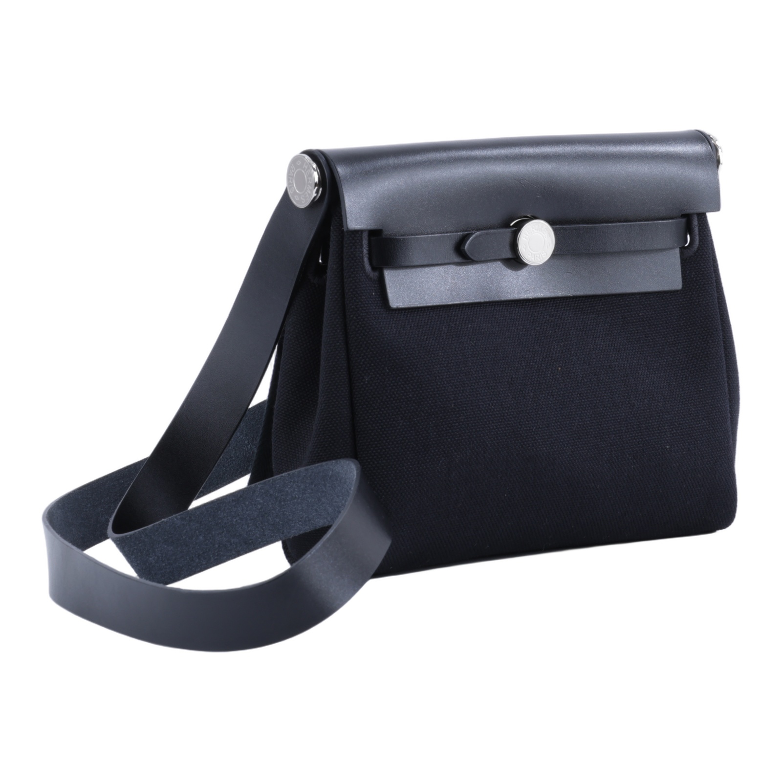 愛馬仕 Hermes Herbag Zip 20 銀色五金 黑色 H086430CKAA K BT 012 TD  黑HERBAG20 防塵袋/購買證明
