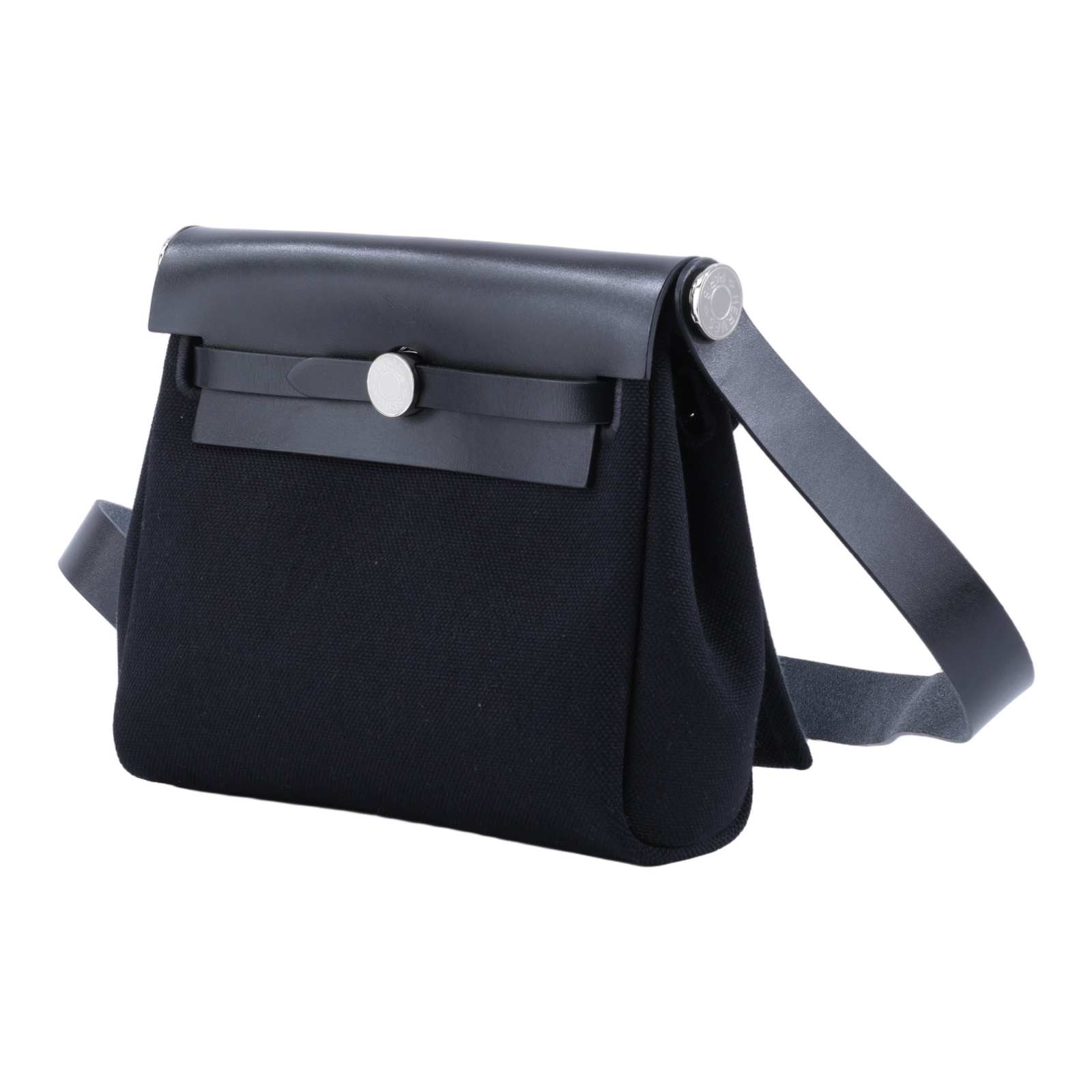 愛馬仕 Hermes Herbag Zip 20 銀色五金 黑色 H086430CKAA K BT 012 TD  黑HERBAG20 防塵袋/購買證明