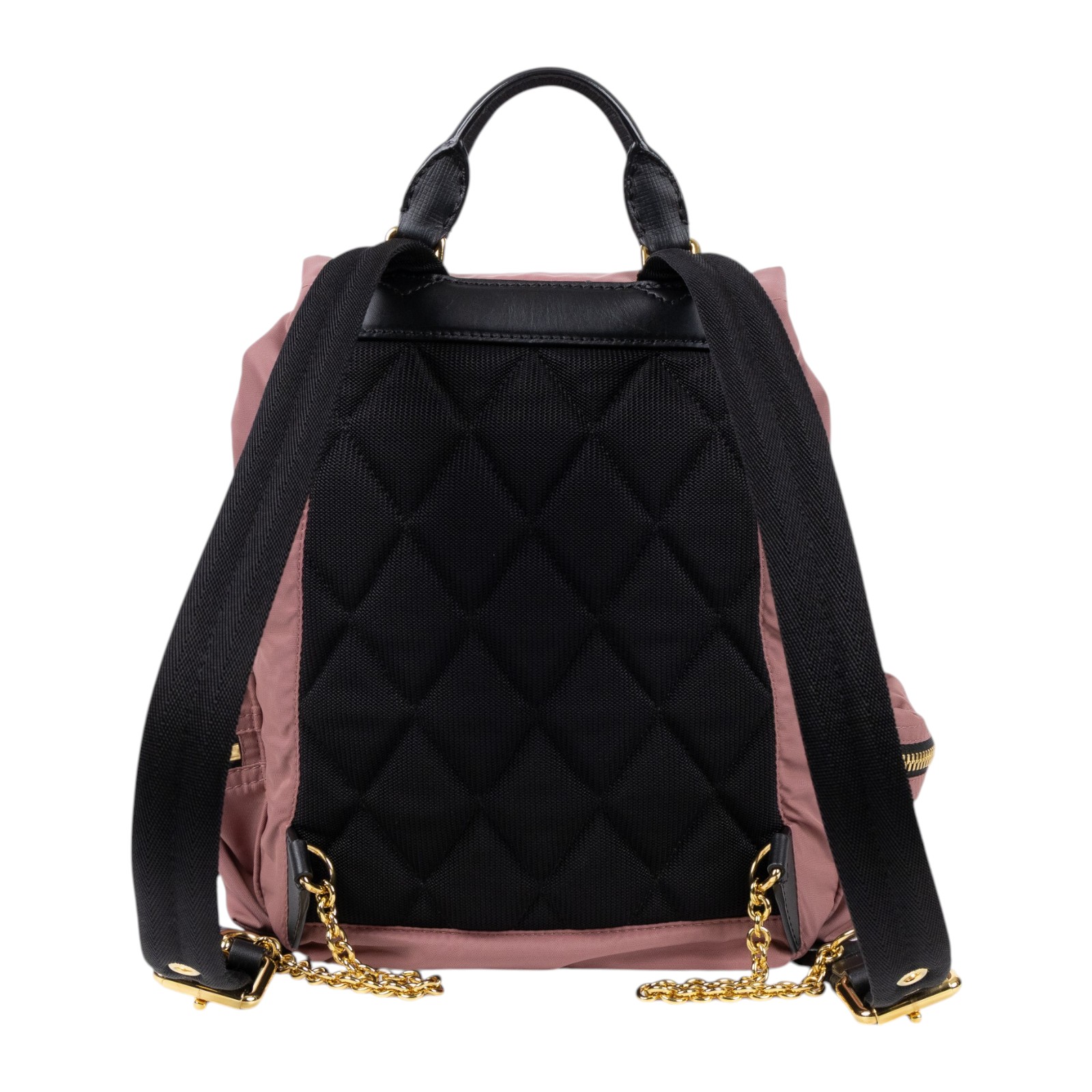 博柏利 BURBERRY The Rucksack 尼龍 後背包 4020959 粉尼龍後背包 防塵袋