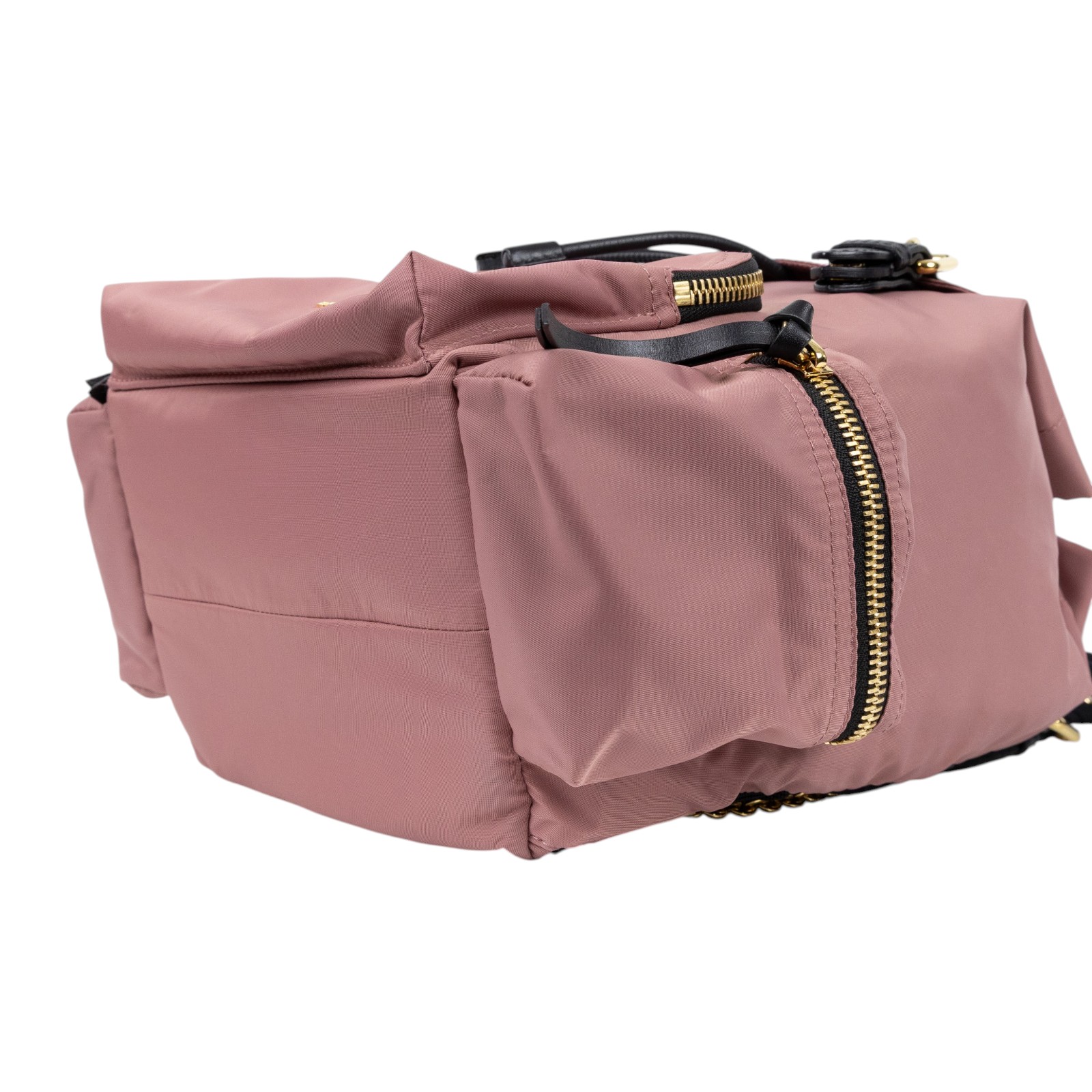 博柏利 BURBERRY The Rucksack 尼龍 後背包 4020959 粉尼龍後背包 防塵袋