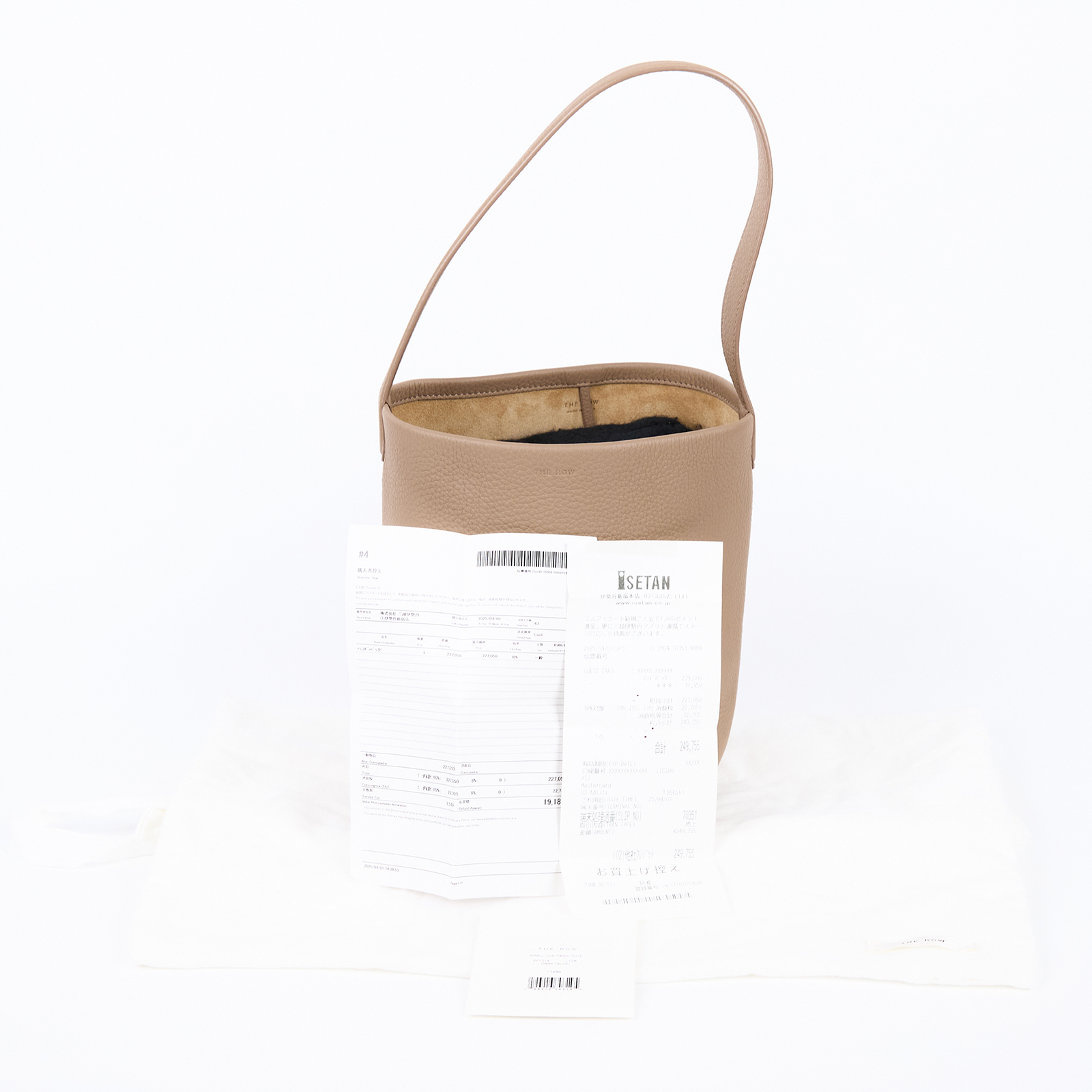 安靜奢華主義 THE ROW Small N/S Park Tote Bag 手提包 肩背包 托特包 W1314L129  防塵袋/購買證明