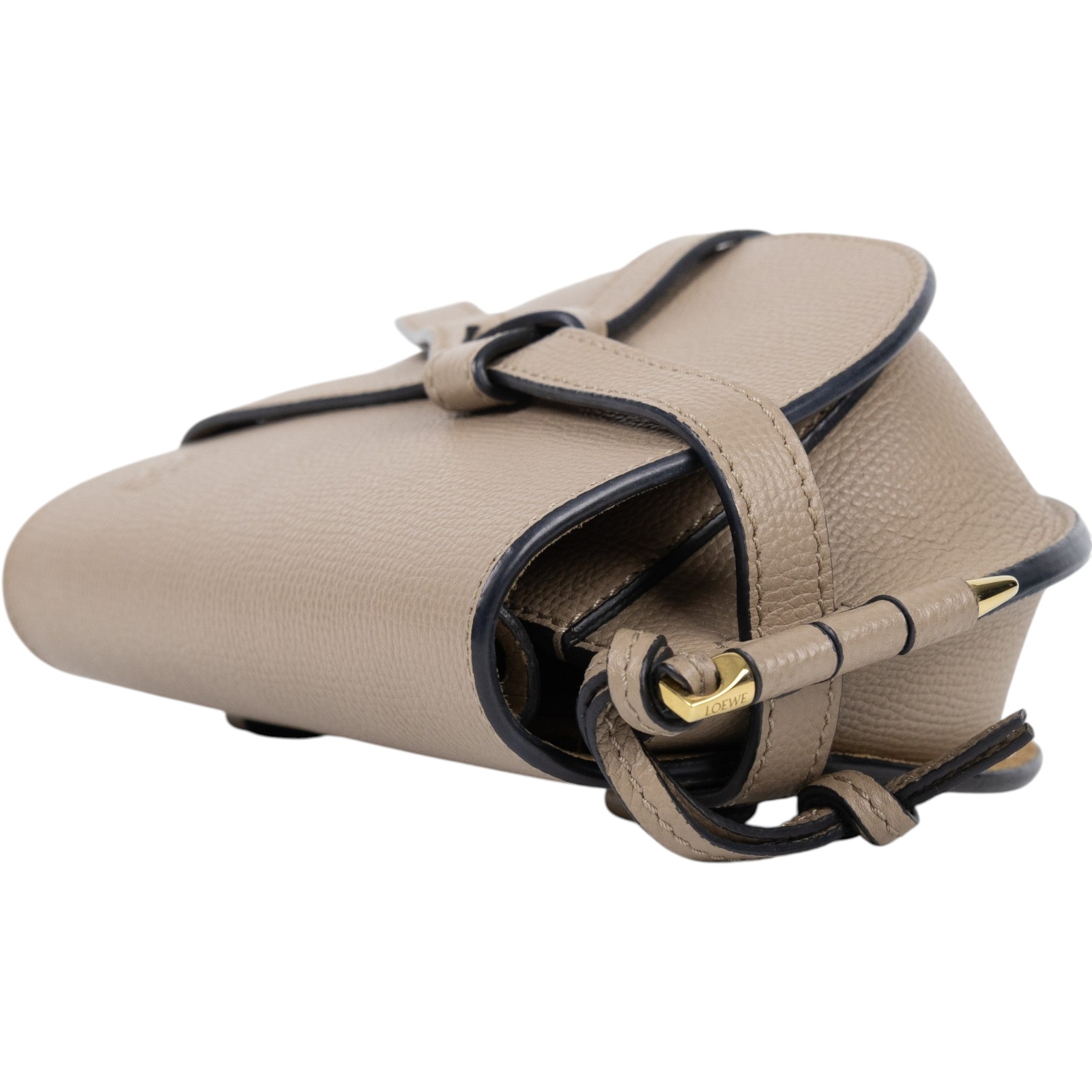 羅意威 LOEWE Mini Gate Dual bag 迷你 小牛皮 肩背包 A650N46X02 沙色GATE MINI 防塵袋/背帶