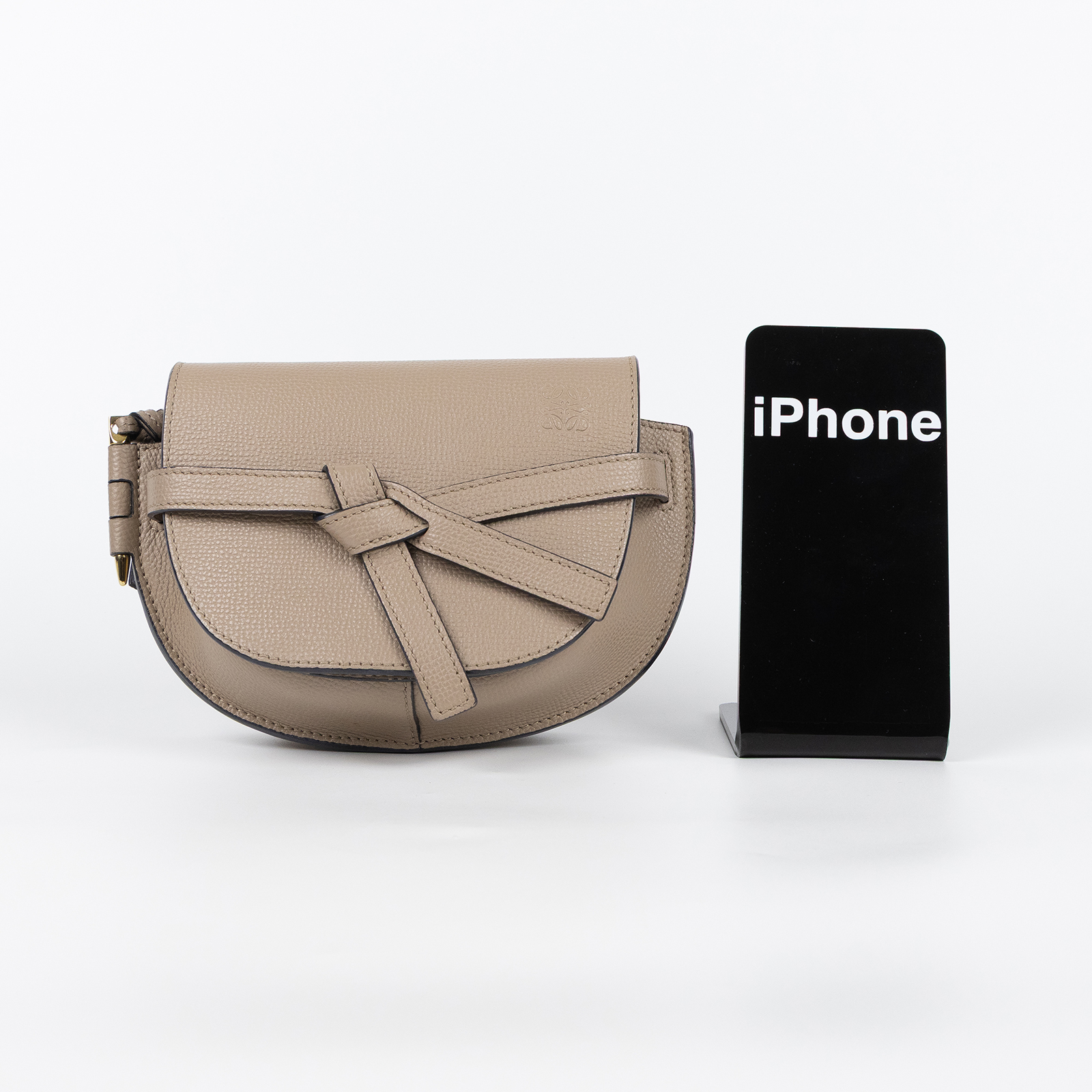 羅意威 LOEWE Mini Gate Dual bag 迷你 小牛皮 肩背包 A650N46X02 沙色GATE MINI 防塵袋/背帶