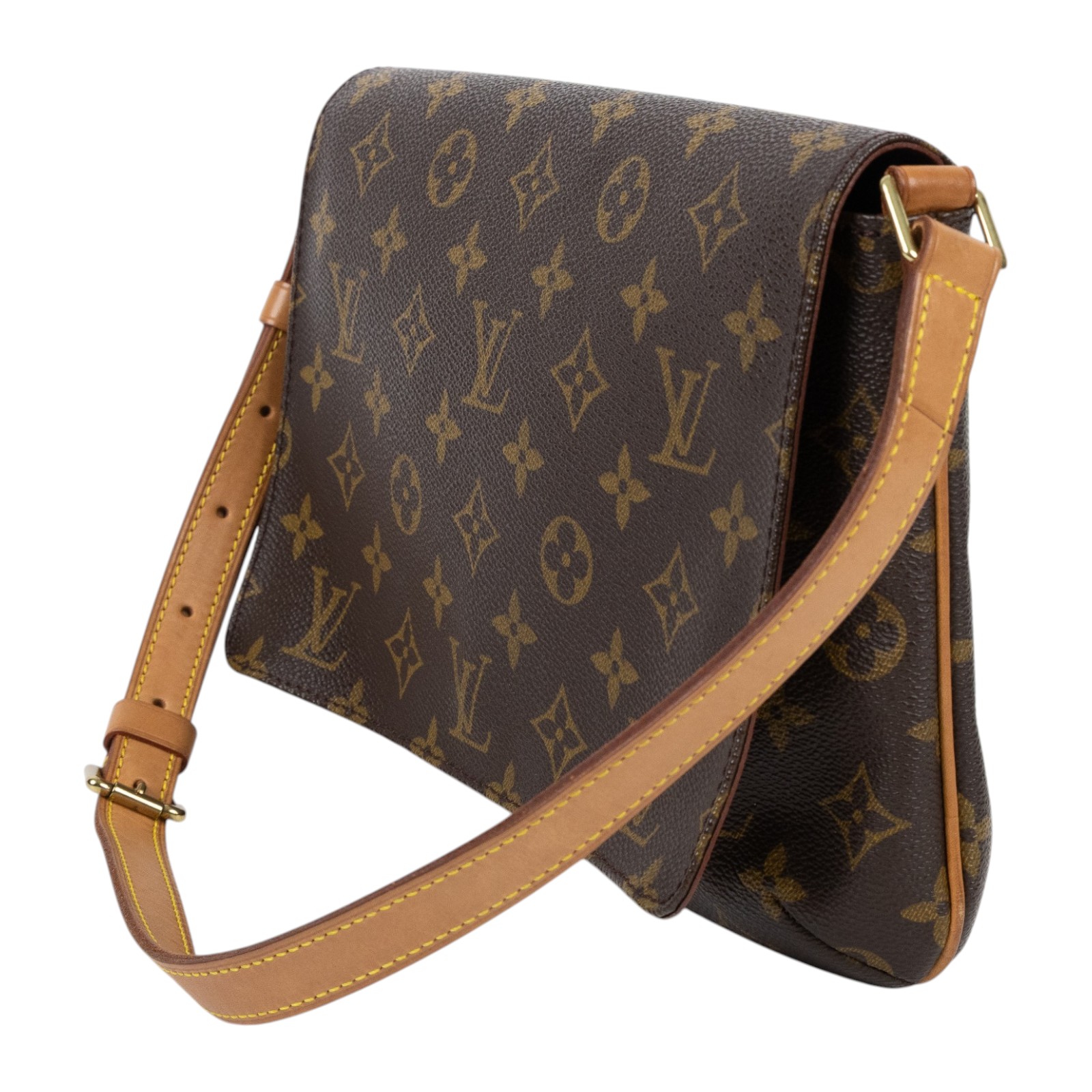 路易威登 LOUIS VUITTON Musette Tango 王菲包 M51257 原花掀蓋王妃包 無附屬品