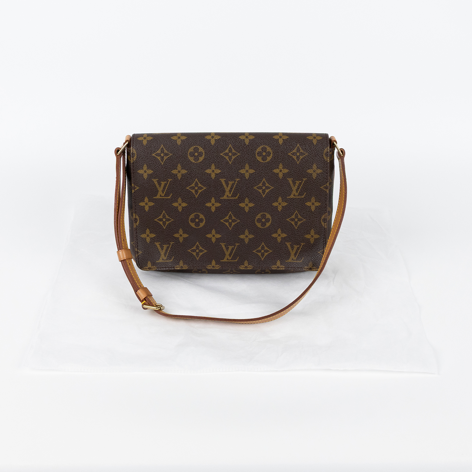 路易威登 LOUIS VUITTON Musette Tango 王菲包 M51257 原花掀蓋王妃包 無附屬品