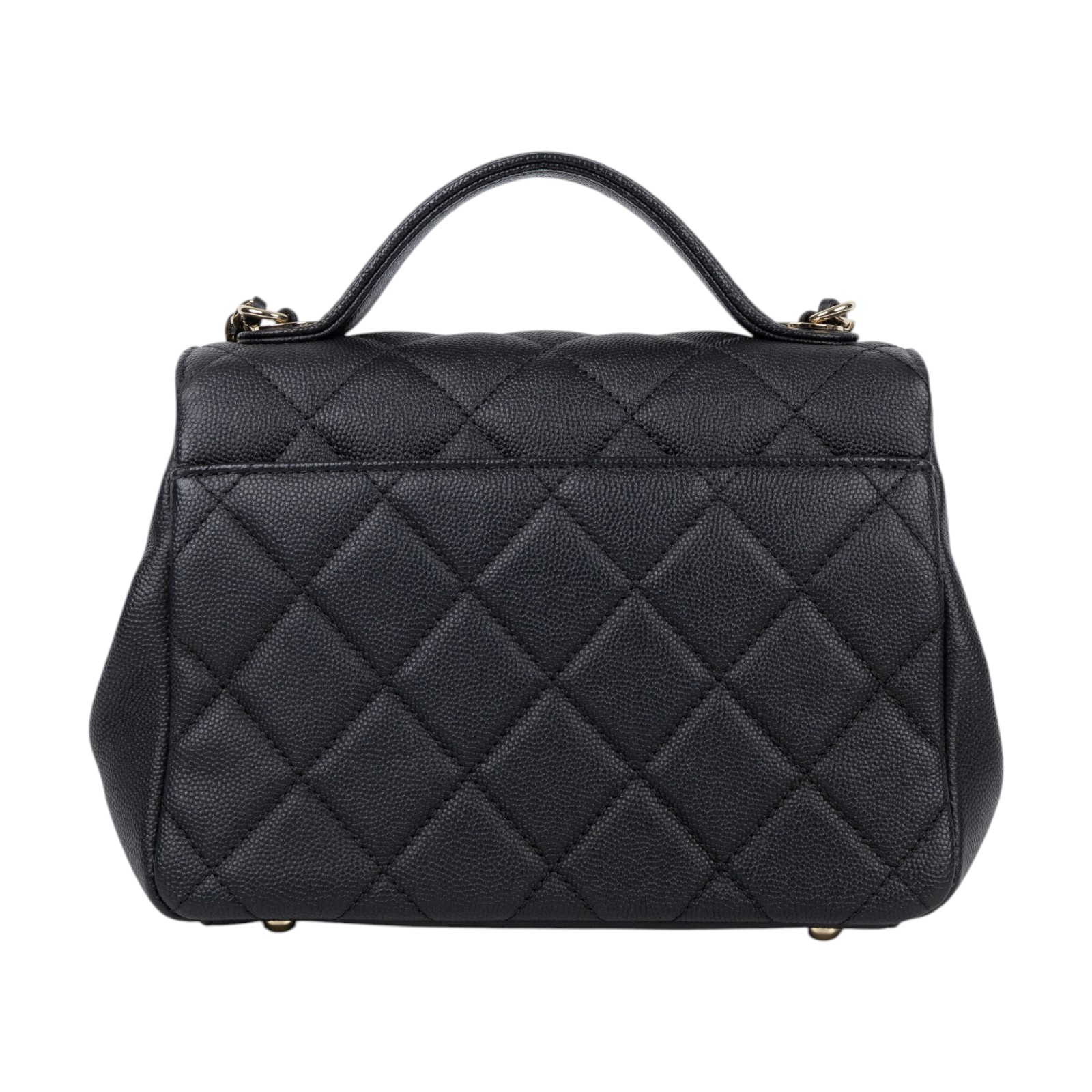 香奈兒 CHANEL CC logo 荔枝皮 斜背 小型 郵差包 口蓋包 A93749 28開 黑金荔枝郵差包 原廠盒子/防塵袋/保證卡