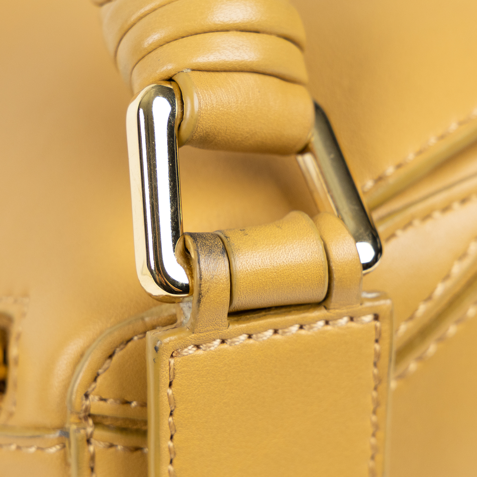 羅意威 LOEWE Small Puzzle bag 斜背包 A510S21XAE 淺黃編織提把PUZZLE SMALL 防塵袋/背帶