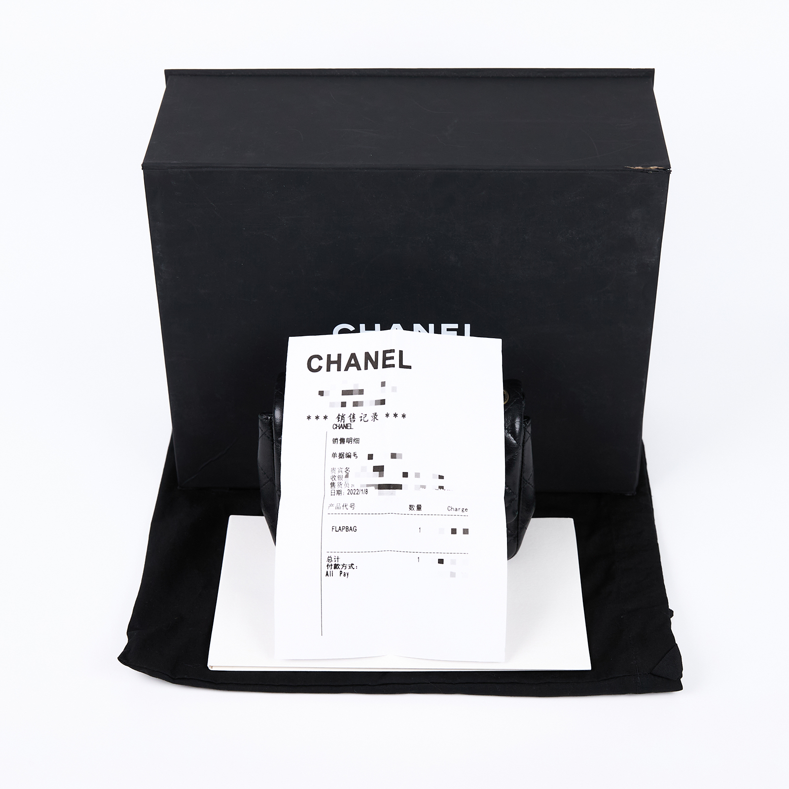 香奈兒 CHANEL CF 方形 迷你 口蓋包 A35200 Y04059 黑COCO17方胖 原廠盒子/防塵袋/購買證明影本