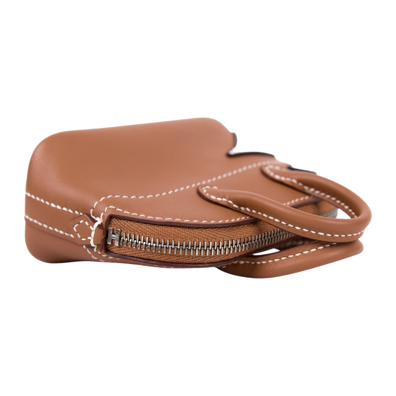 愛馬仕 Hermes Bolide 鯊魚造型 掛飾 金棕色 H085038CK37 /W NN004 KP  原廠盒子/防塵袋/掛繩