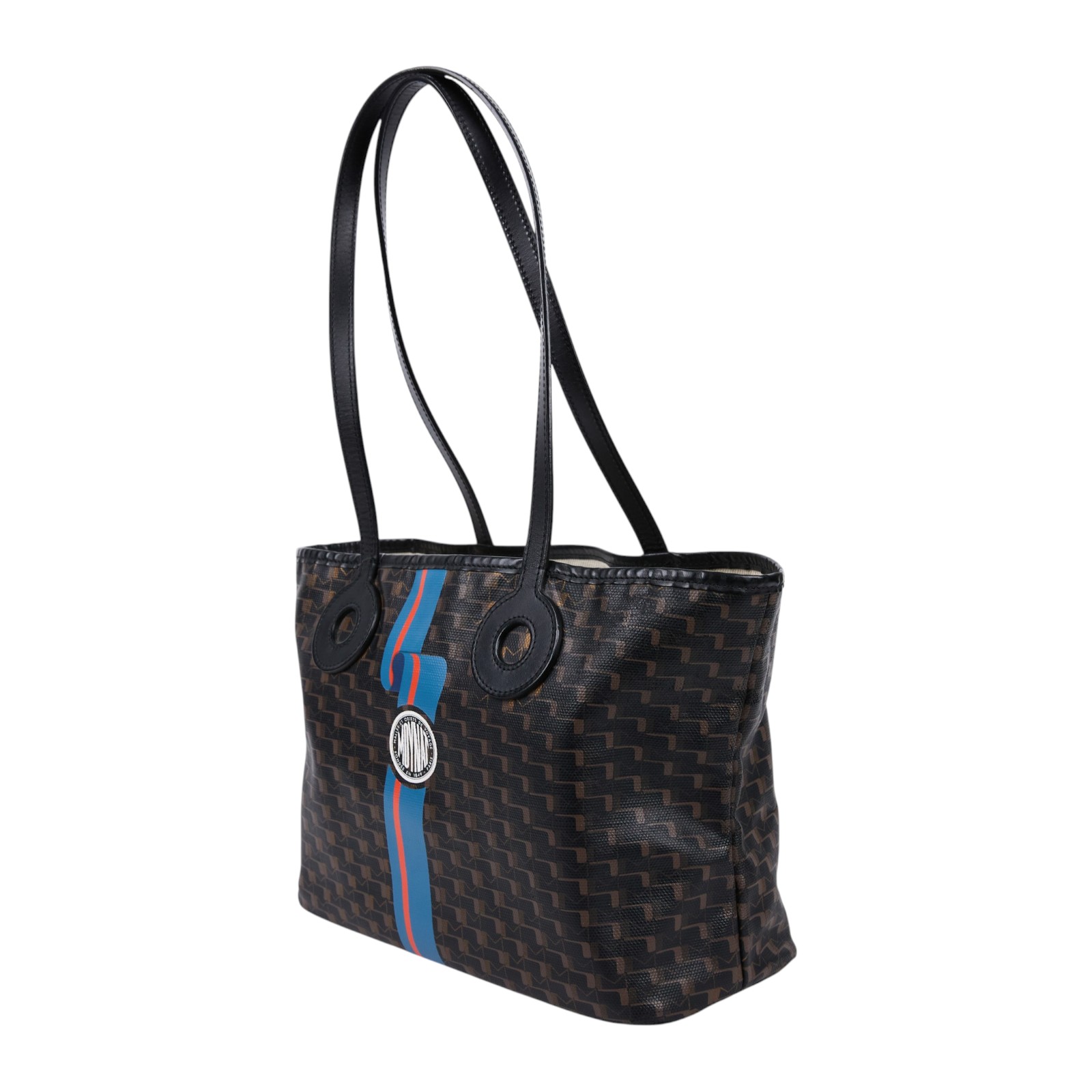 摩奈 MOYNAT Oh! Tote Ruban 肩背包 托特包 小號  黑帆布托特包 防塵袋