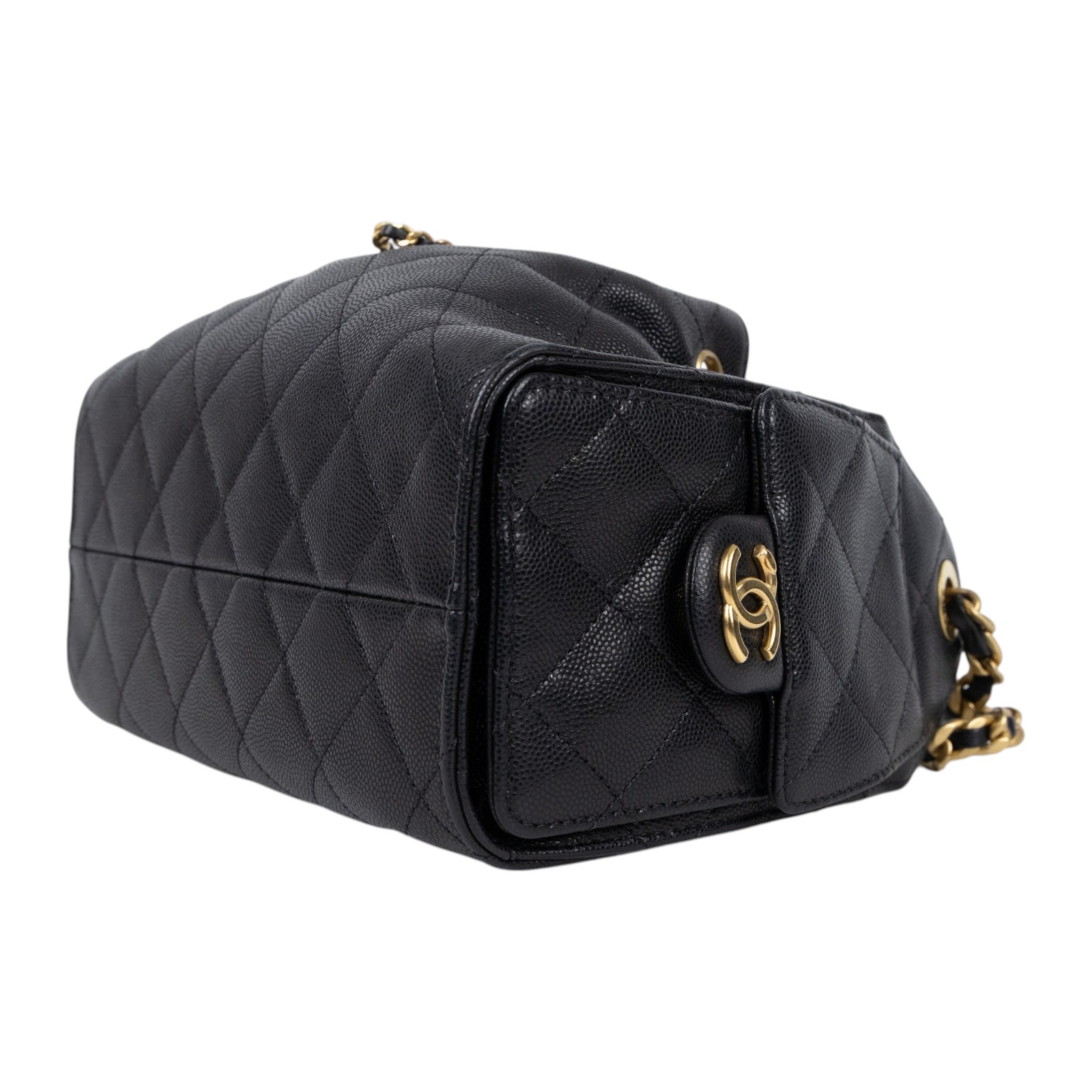 香奈兒 CHANEL 25 迷你包 AS5631 晶片款 黑荔枝25包 MINI 無附屬品