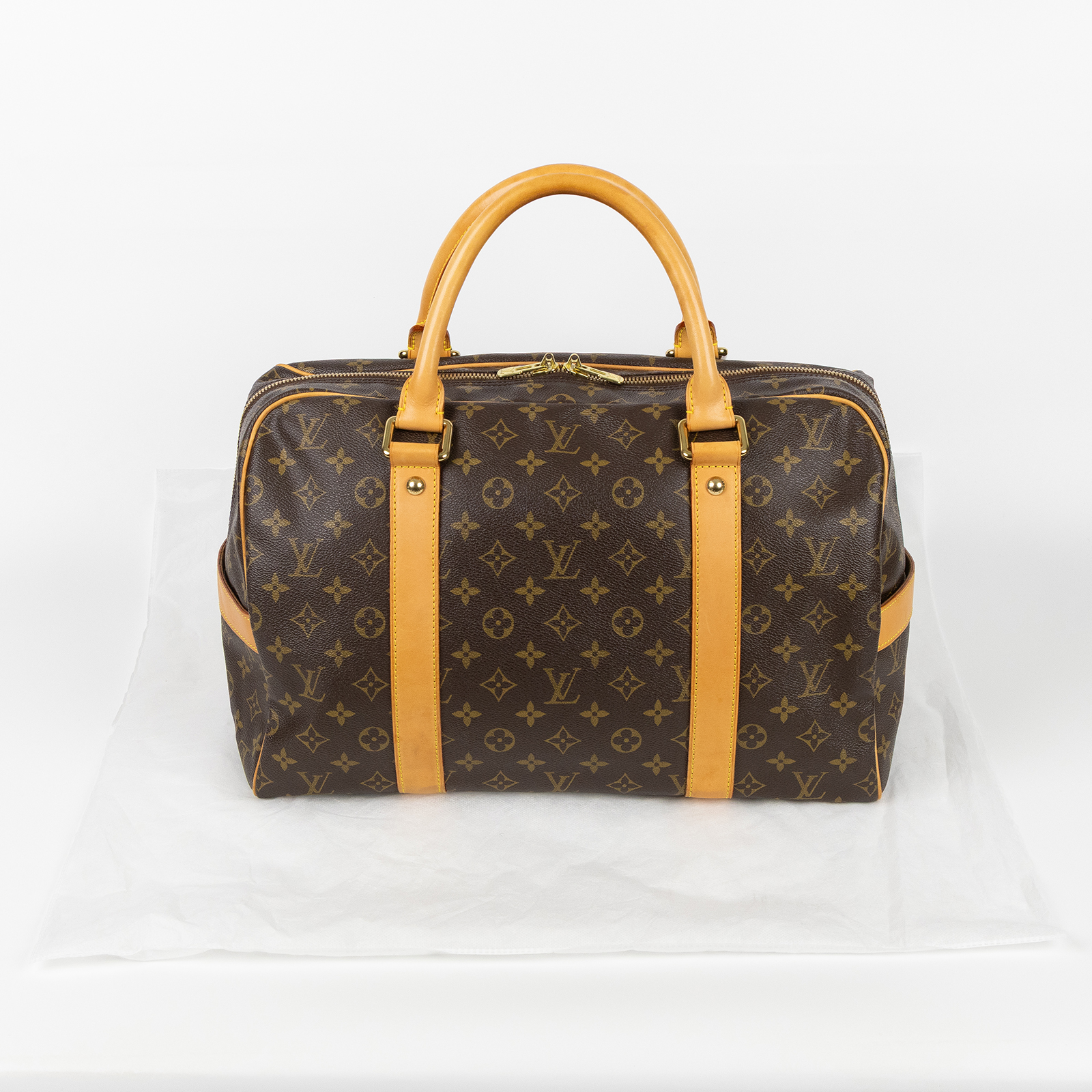 路易威登 LOUIS VUITTON Carryall 老花 手提包 行李包 M40074 Monogram Carryall 旅行手提包 無附屬品