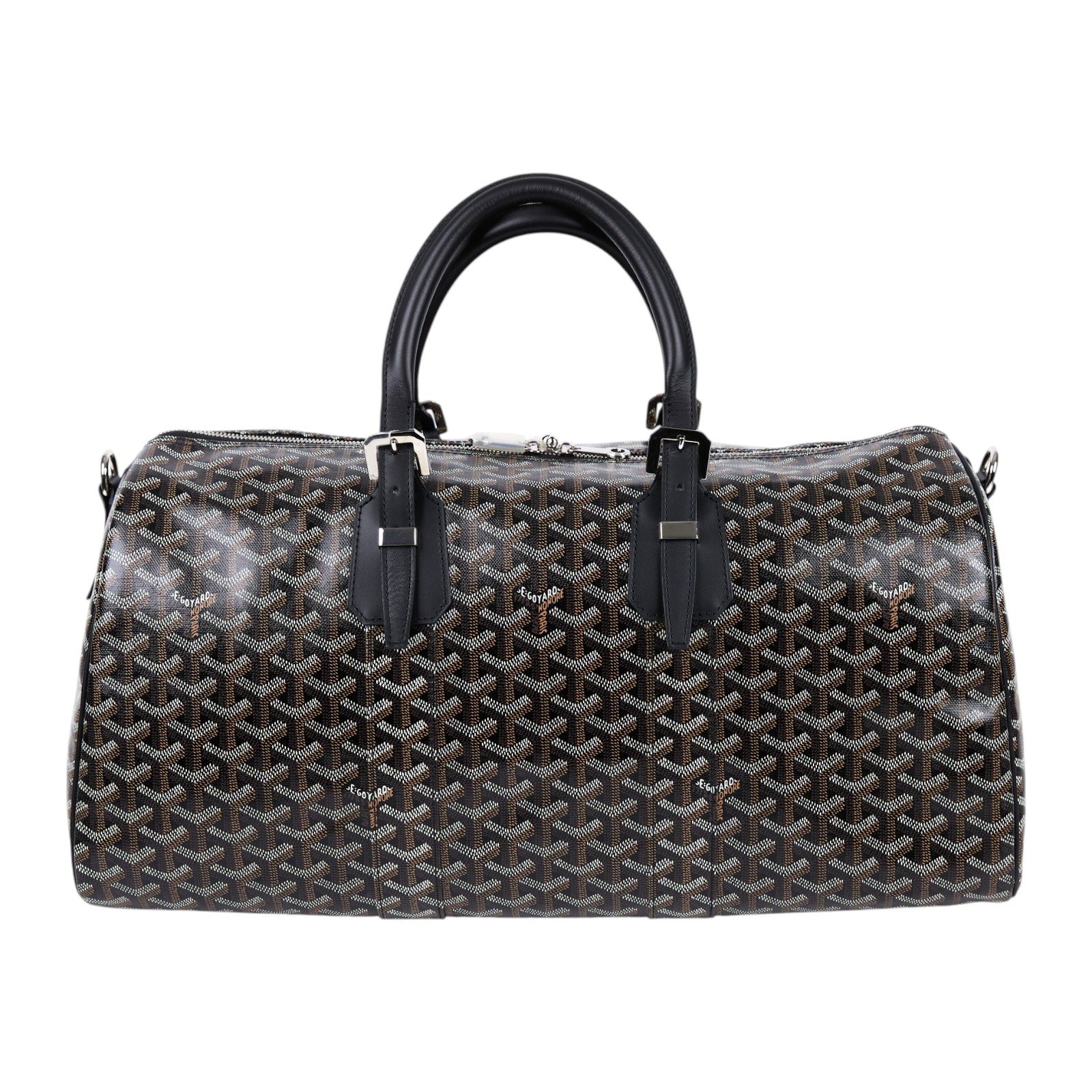 高雅德 GOYARD Boston 45 bag 波士頓包 BOSTON045TY 黑BOSTON 45 鎖組