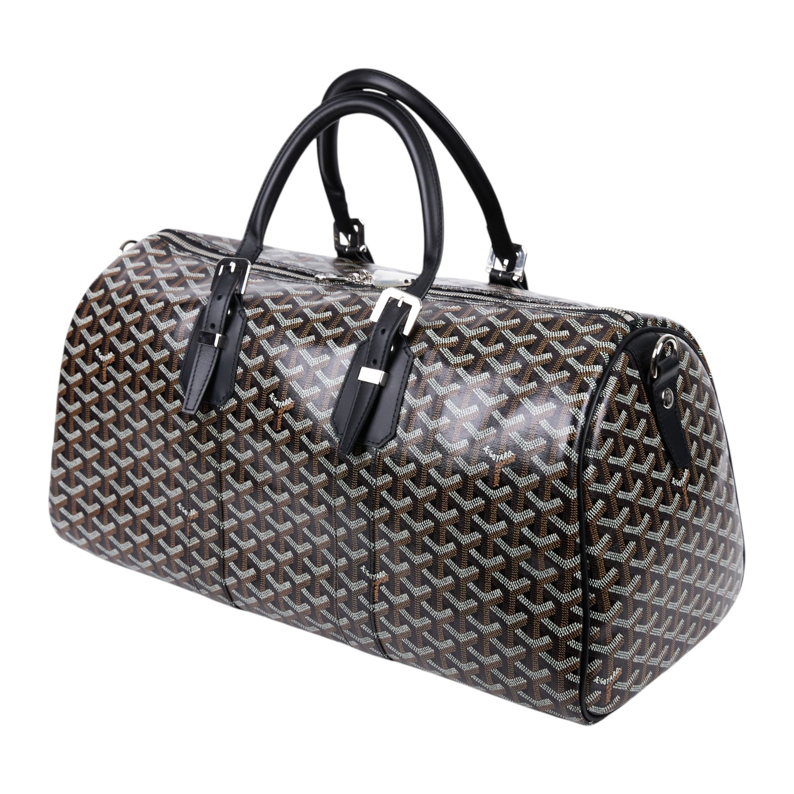 高雅德 GOYARD Boston 45 bag 波士頓包 BOSTON045TY 黑BOSTON 45 鎖組