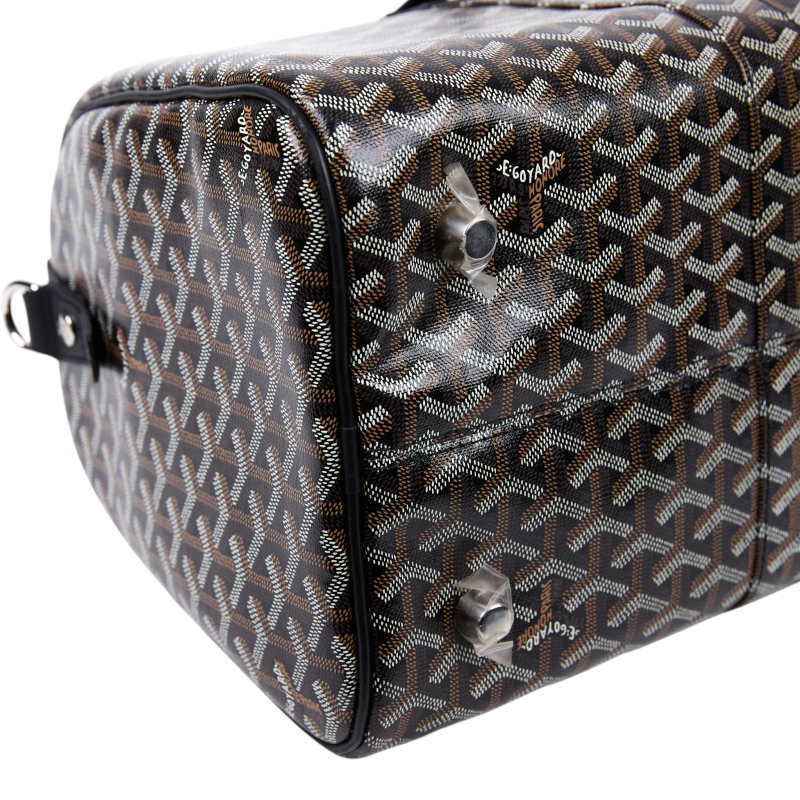 高雅德 GOYARD Boston 45 bag 波士頓包 BOSTON045TY 黑BOSTON 45 鎖組