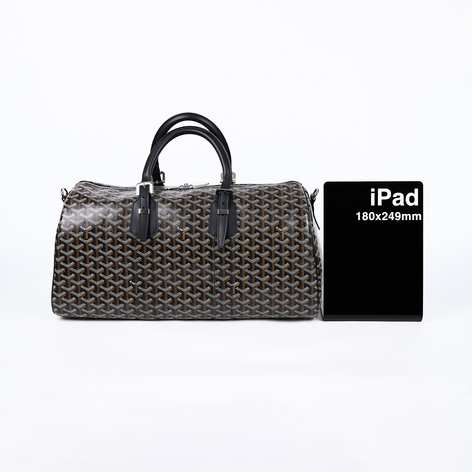 高雅德 GOYARD Boston 45 bag 波士頓包 BOSTON045TY 黑BOSTON 45 鎖組