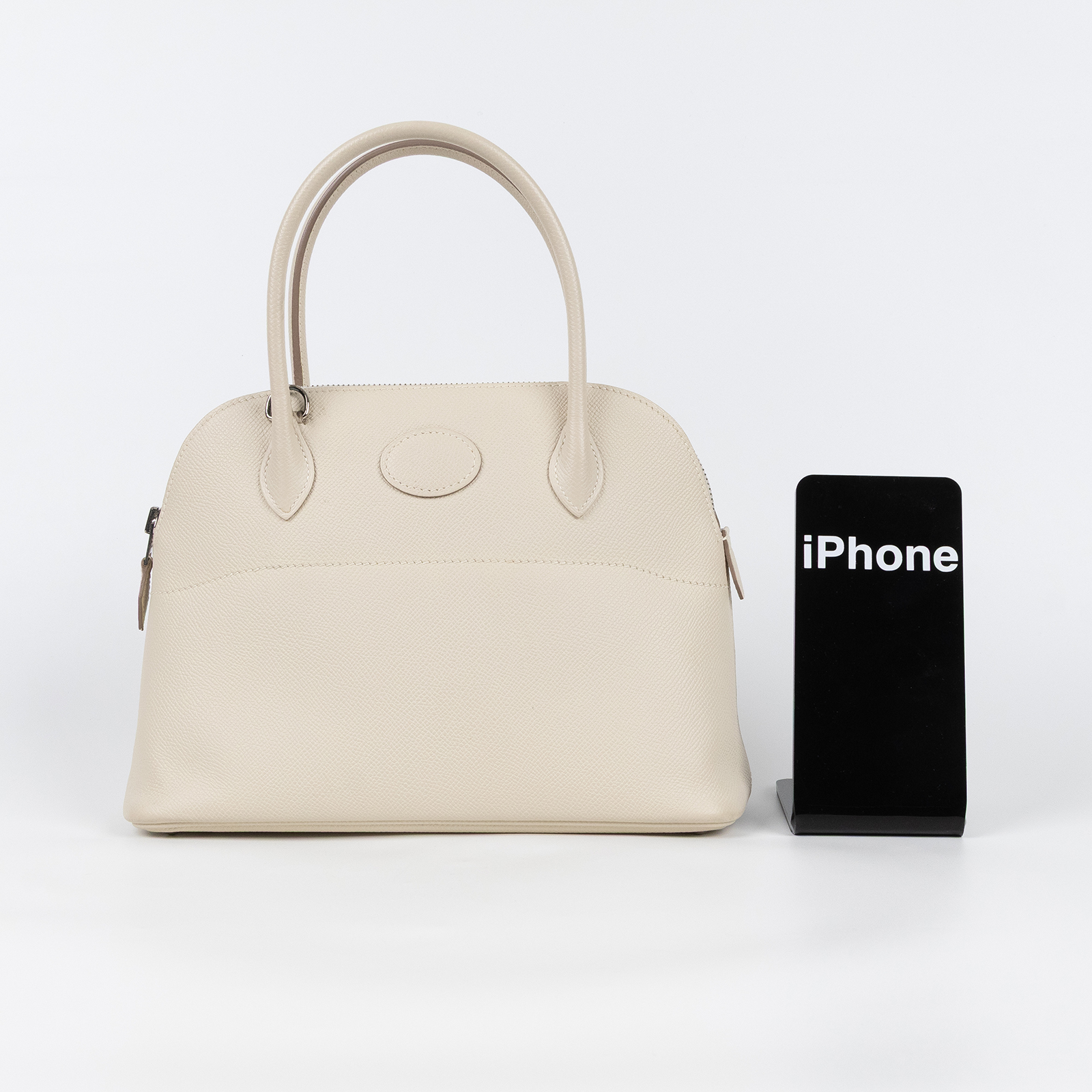 愛馬仕 Hermes Bolide Bag 柏莉包 27 BL27 A HA 005 DP 奶油白BOLIDE27 原廠盒子/防塵袋/背帶