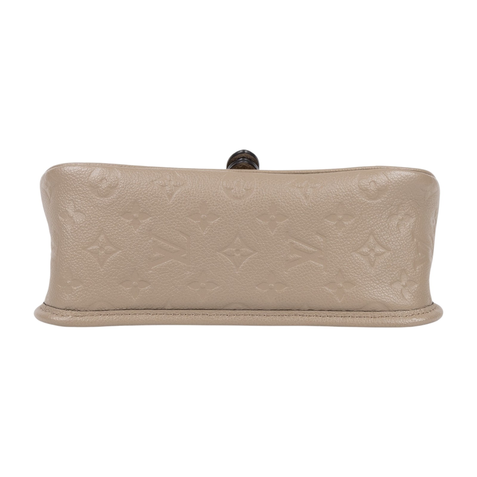 路易威登 LOUIS VUITTON Diane 腋下包法棍 單肩背包 斑鳩灰 奶油色 M46583 晶片款  原廠盒子/防塵袋/購買證明/背帶2