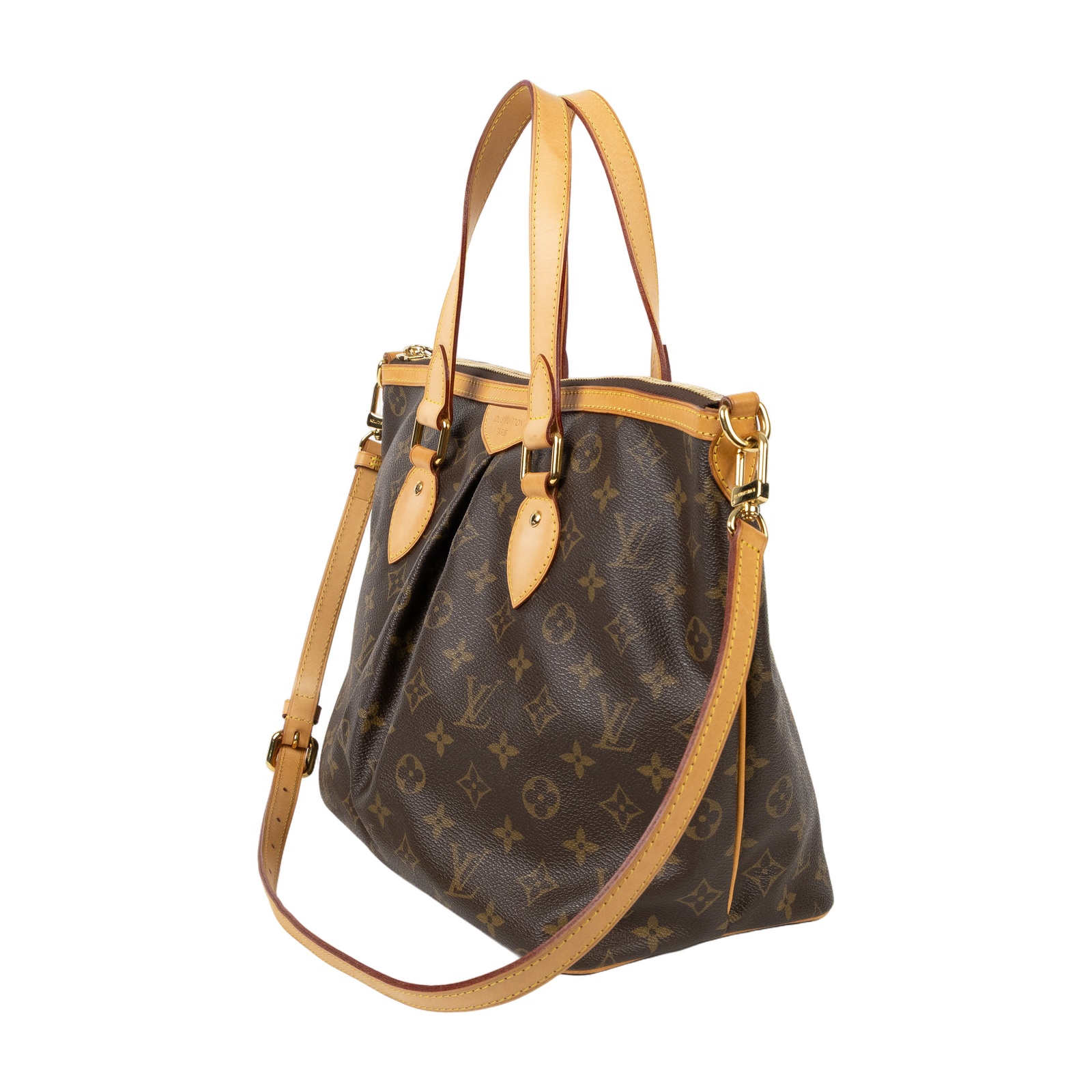 路易威登 LOUIS VUITTON Palermo PM 手提包 M40145 原花PALERMO PM 防塵袋/背帶