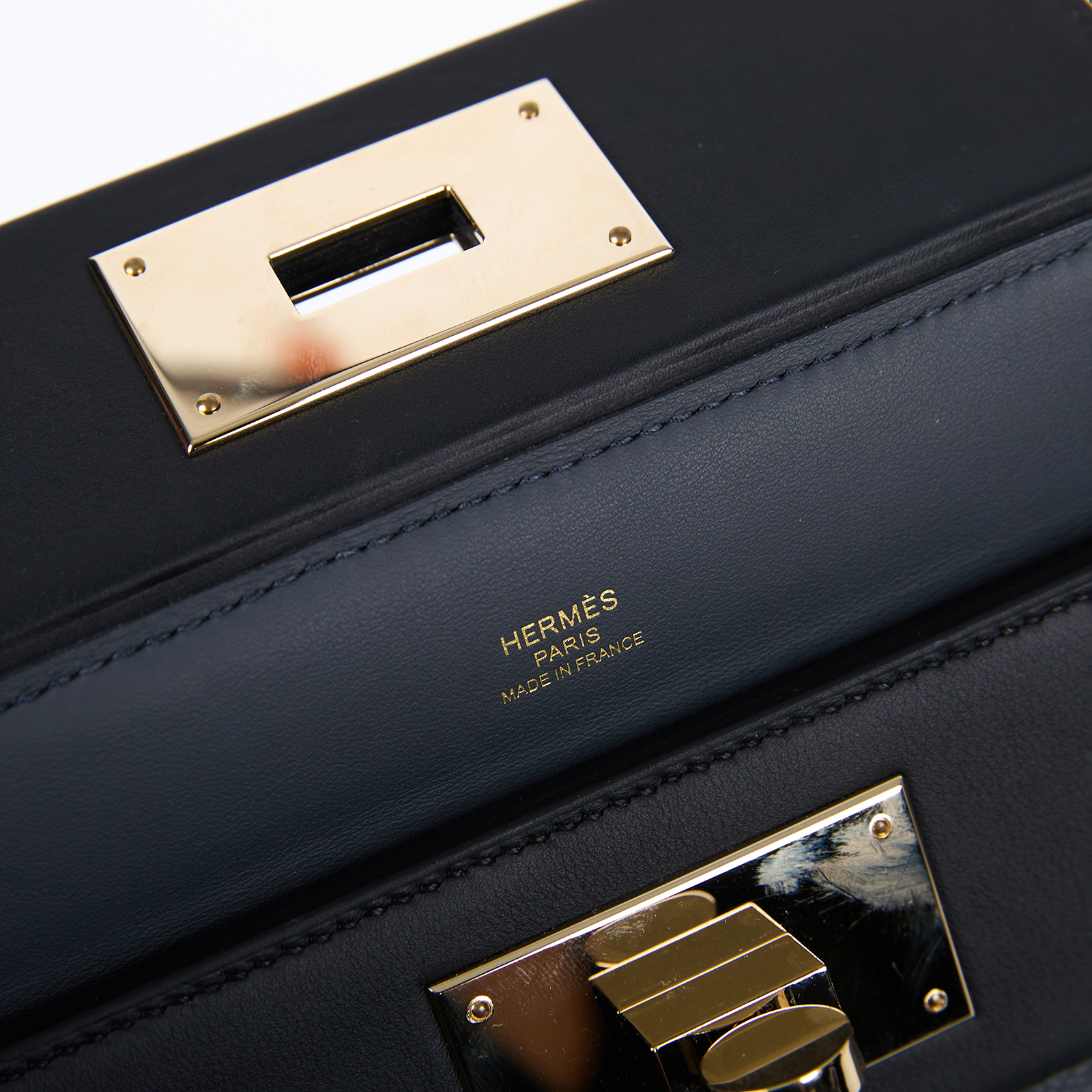 愛馬仕 Hermes 24/24 21 手提包 金色五金 霧霾灰色 黑色 H085157CPAF /WIT571CK  原廠盒子/防塵袋/購買證明正本/雨衣/背帶