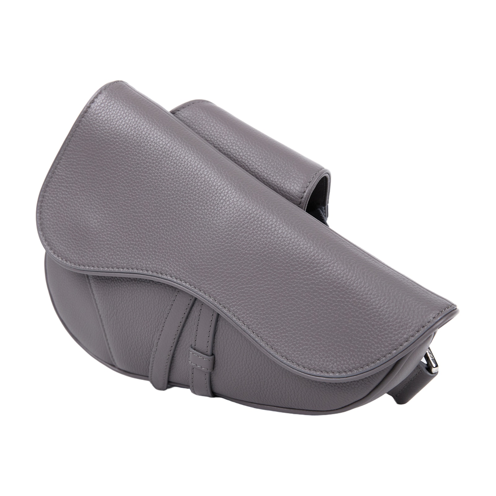 迪奧 CHRISTIAN DIOR Saddle 馬鞍包  灰SADDLE馬鞍包 原廠盒子/防塵袋