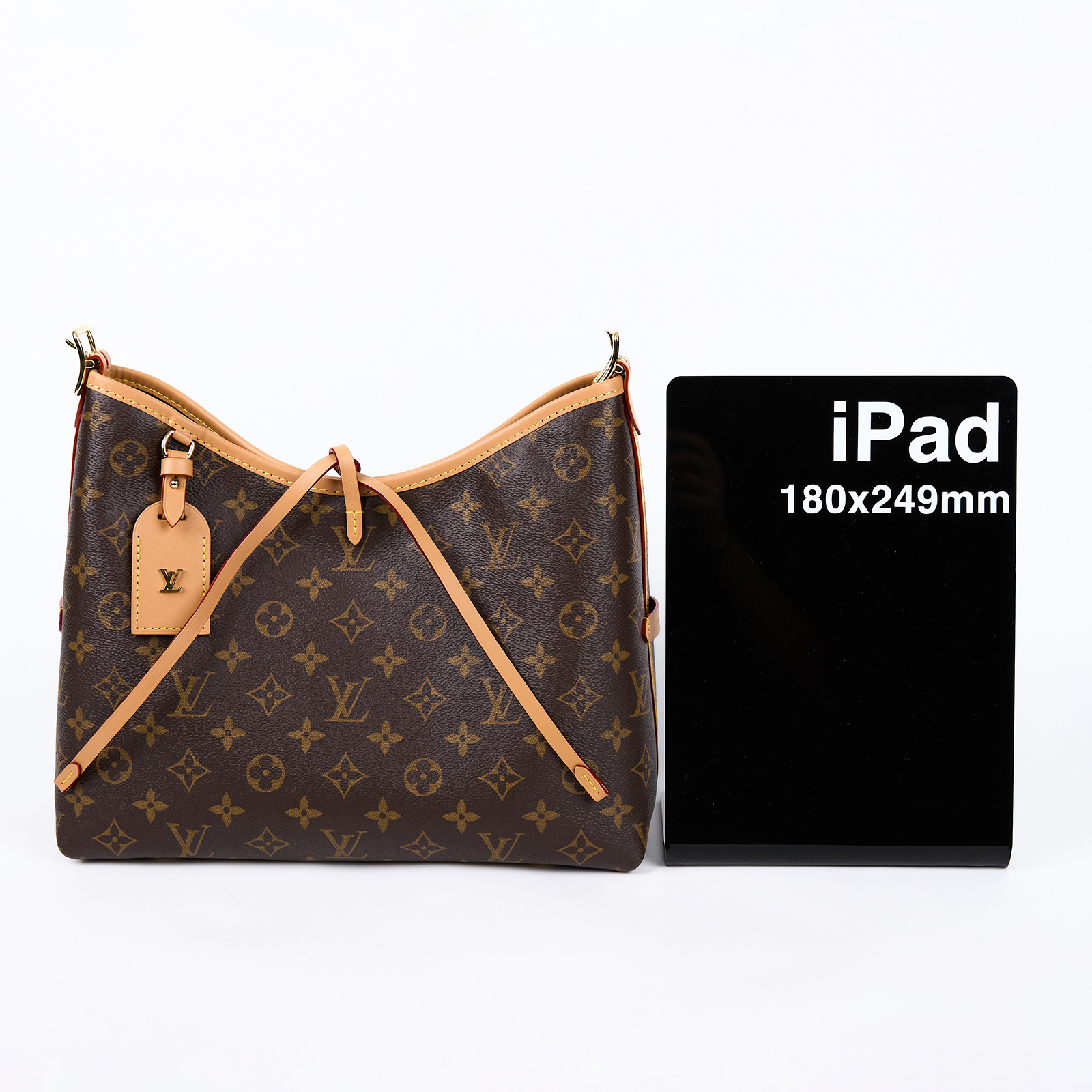 路易威登 LOUIS VUITTON CarryAll PM 原花 肩背包 M46203 晶片款 原花CARRYALL PM 原廠盒子/防塵袋/內袋
