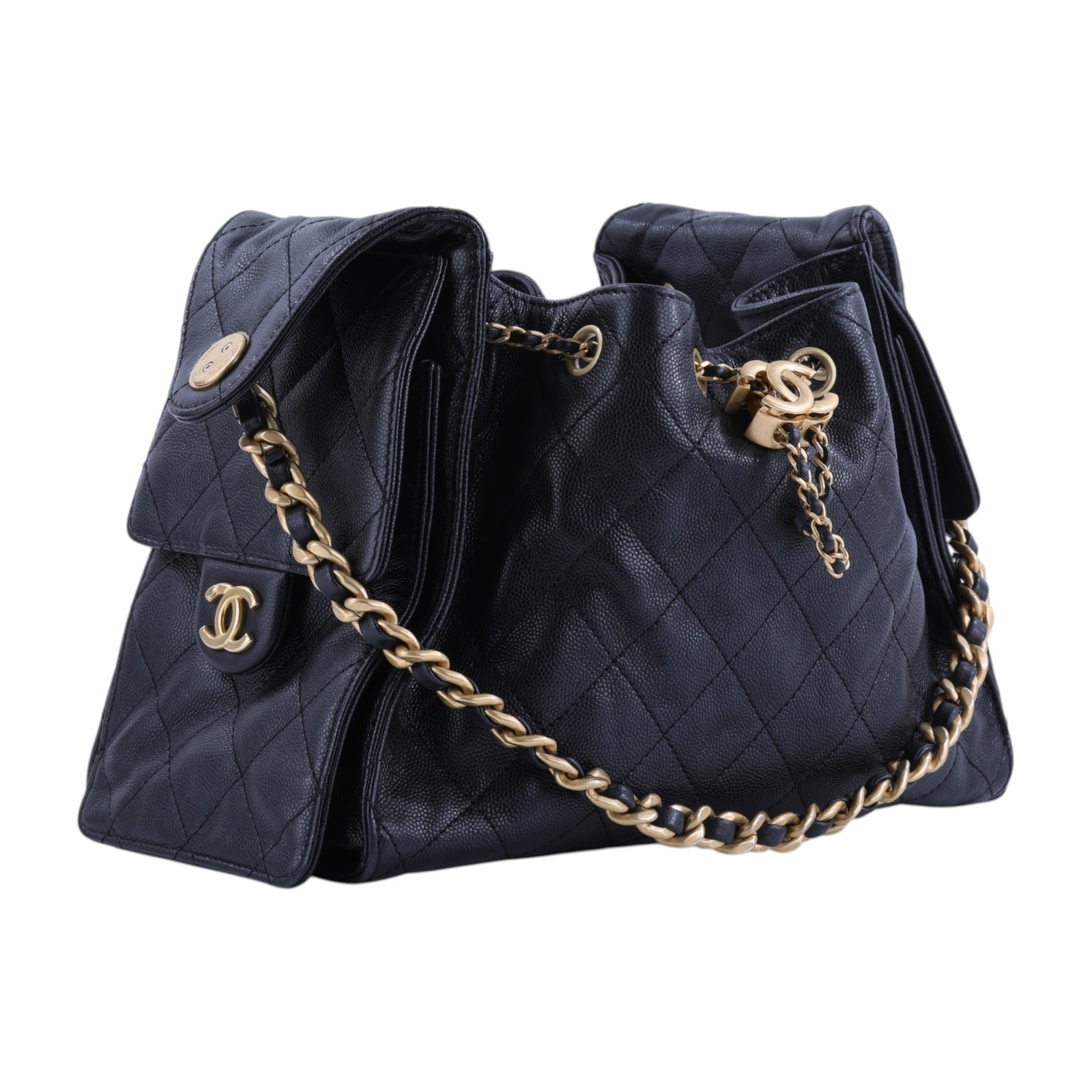 香奈兒 CHANEL 25 小型包 AS5293 黑25包 無附屬品