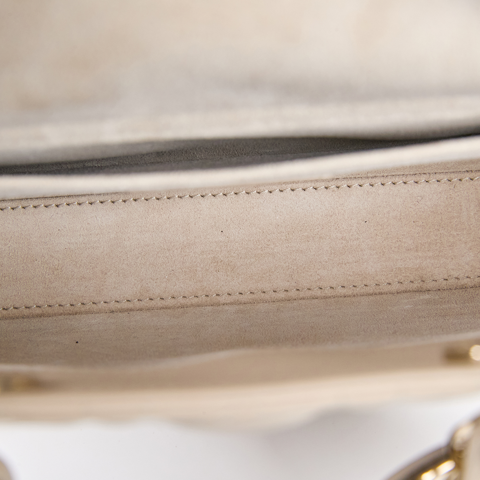 迪奧 CHRISTIAN DIOR Lady D-Joy 中型包 M0540ONGE 奶茶色中 Lady D-Joy 背帶/購買證明正本