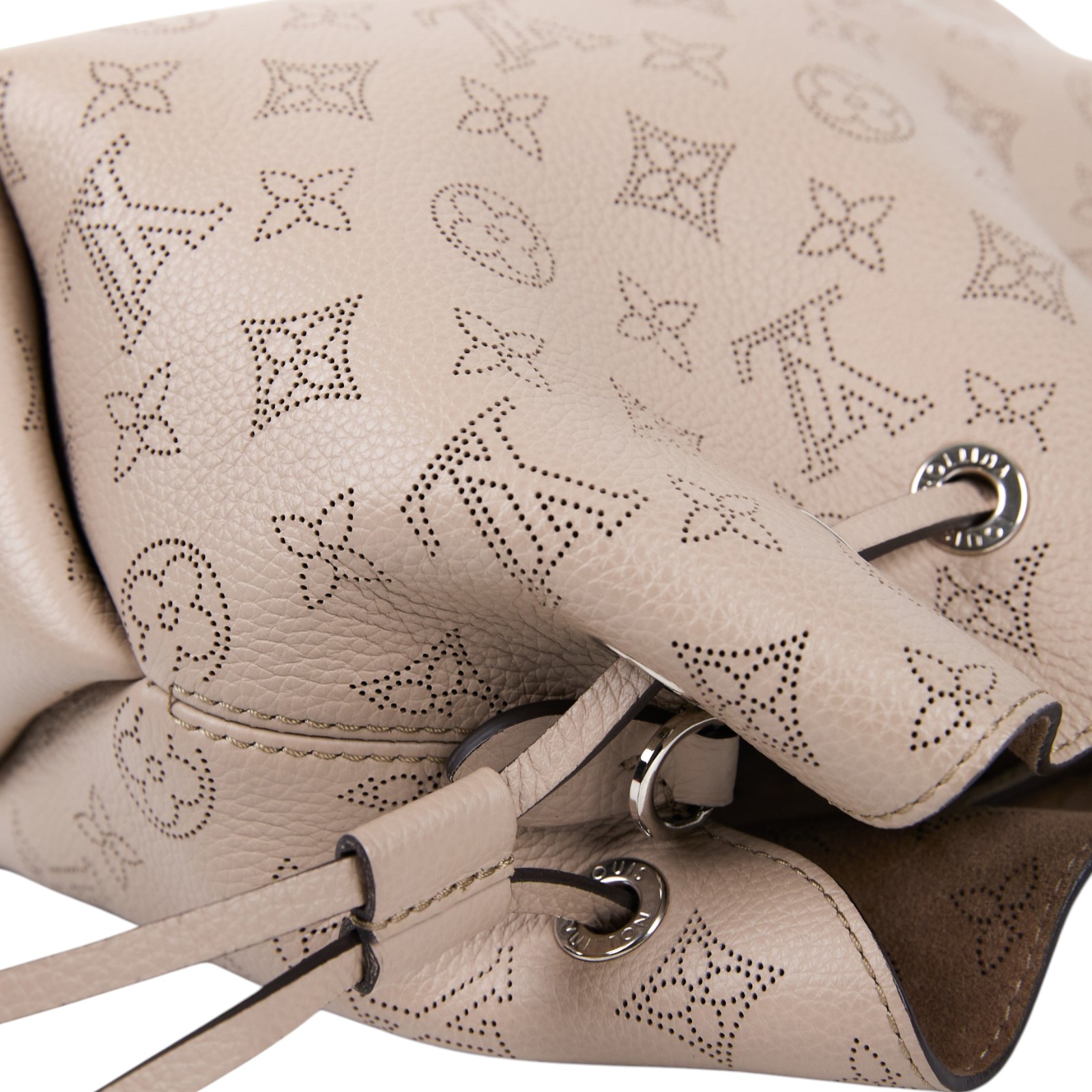路易威登 LOUIS VUITTON Bella 水桶袋 手提包 灰色 M57201 晶片款 灰色BELLA水桶包 背帶2/零錢包