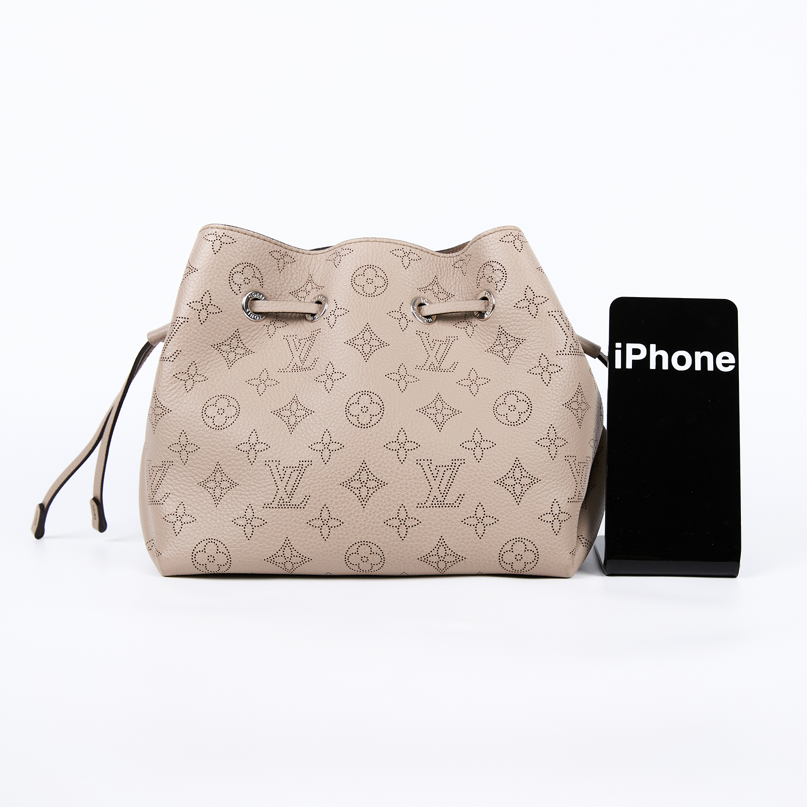 路易威登 LOUIS VUITTON Bella 水桶袋 手提包 灰色 M57201 晶片款 灰色BELLA水桶包 背帶2/零錢包