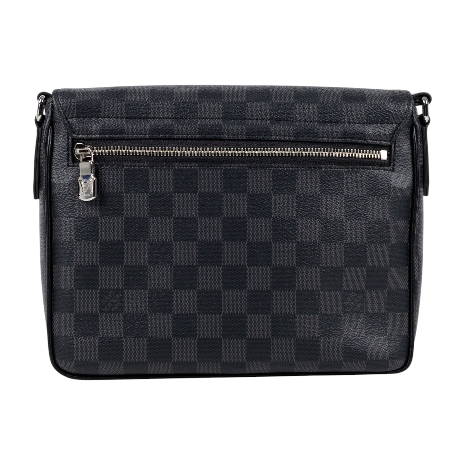 路易威登 LOUIS VUITTON District PM 斜背包 小號 N42710 晶片款 黑棋盤格District PM 原廠盒子/防塵袋/購買證明正本