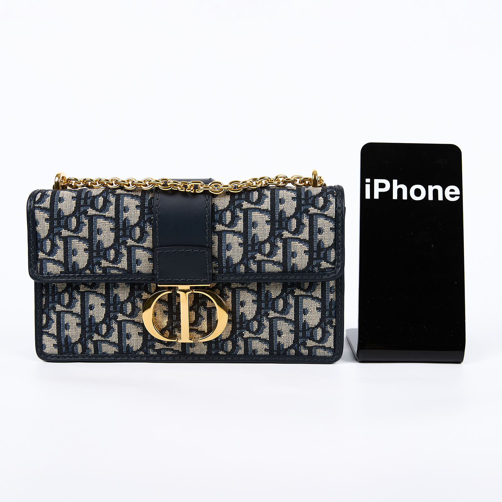 迪奧 CHRISTIAN DIOR 30 Montaigne East-West 鏈帶 肩背包 手提包 M9334UTZQ  原廠盒子/購買證明正本