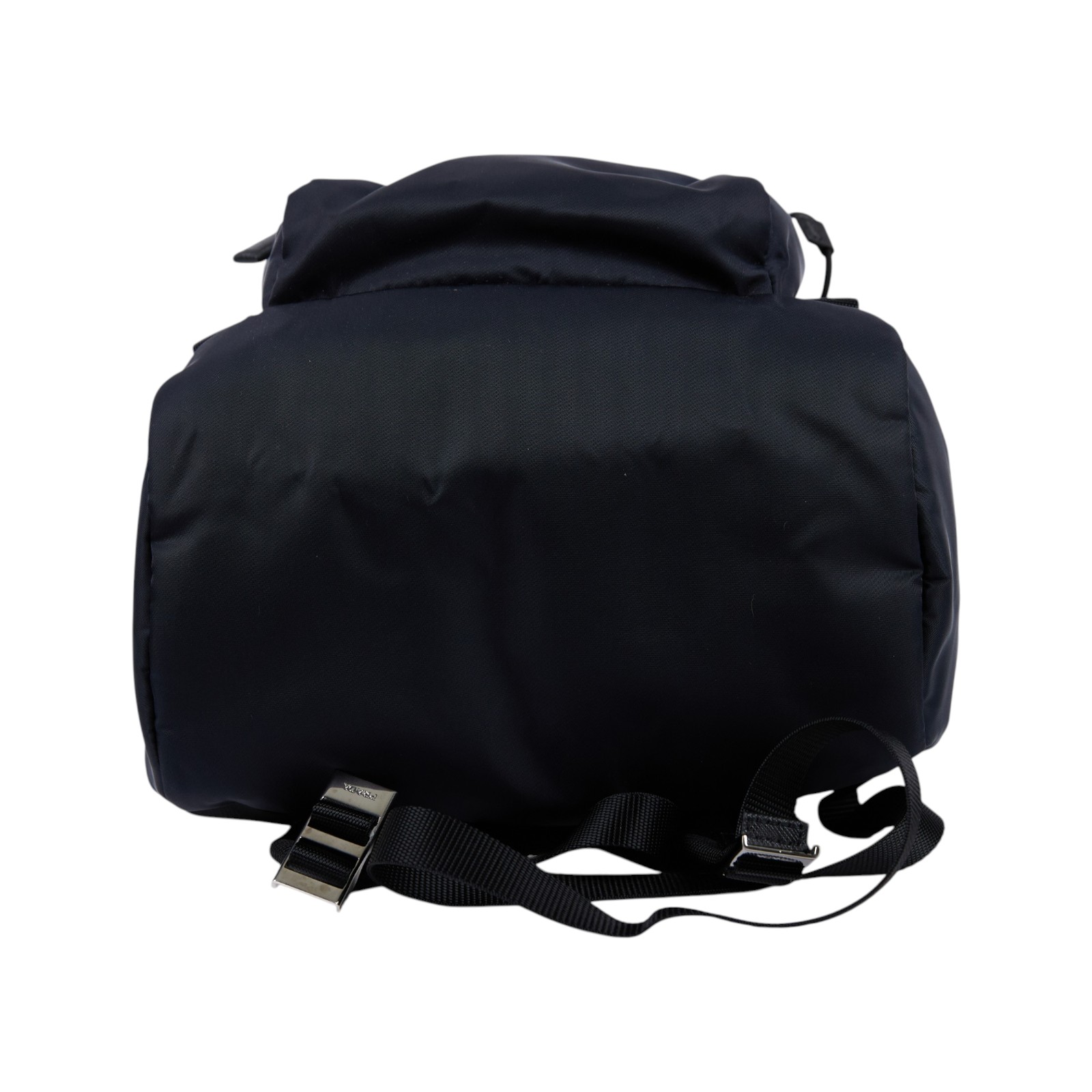 普拉達 PRADA Re-Nylon 皮革背囊 後背包 2VZ135_973 深藍尼龍後背包 保證卡/吊牌