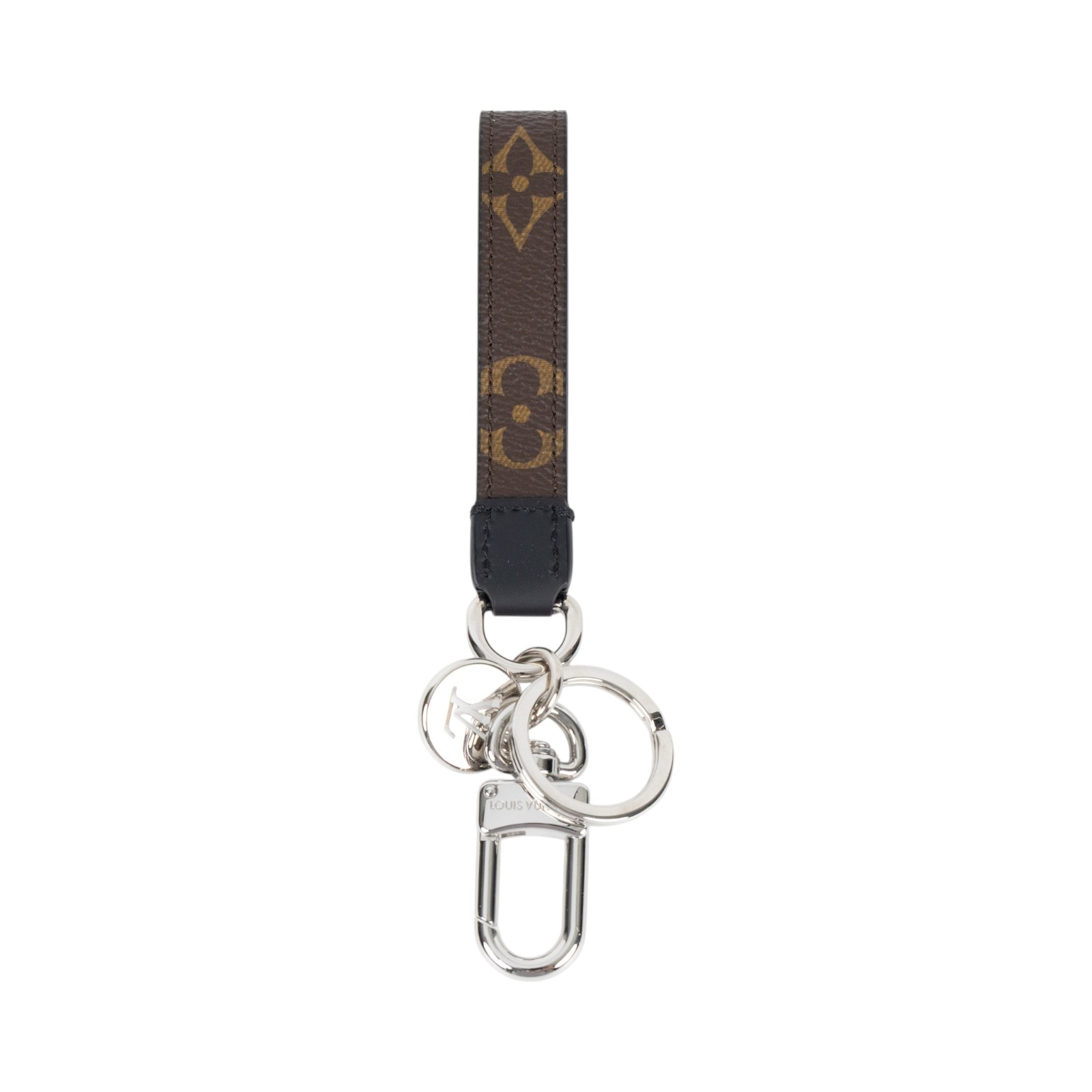 路易威登 LOUIS VUITTON Monogram Slim Dragonne 包包吊飾 鑰匙圈 包掛 M00853 包包吊飾兼鑰匙圈 原廠盒子/防塵袋